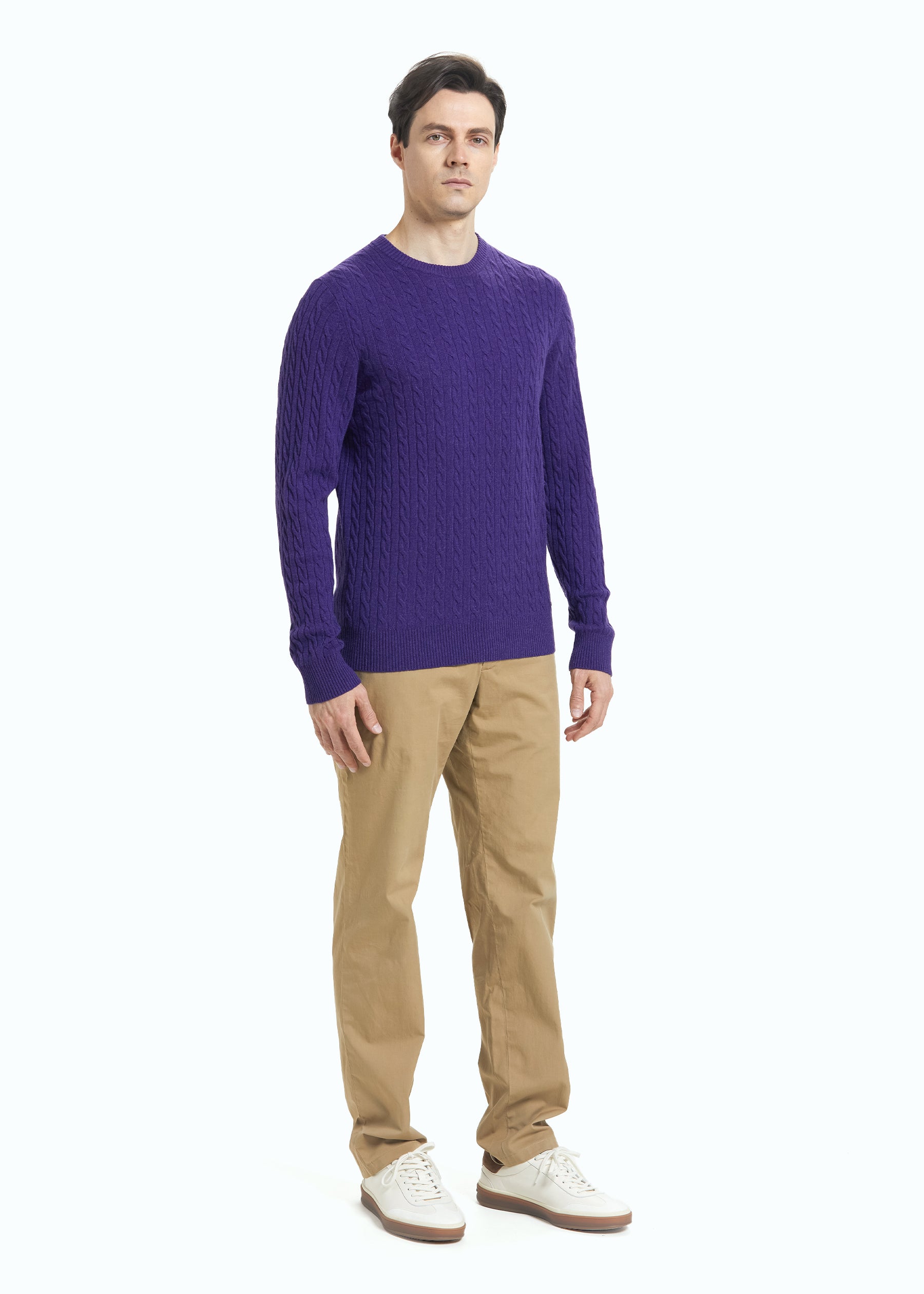 Ricamo Cable Knit Jumper
