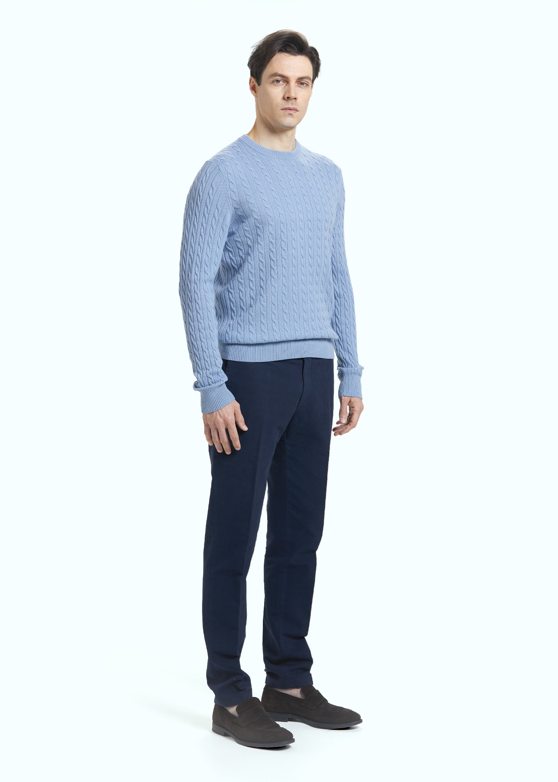 Ricamo Cable Knit Jumper