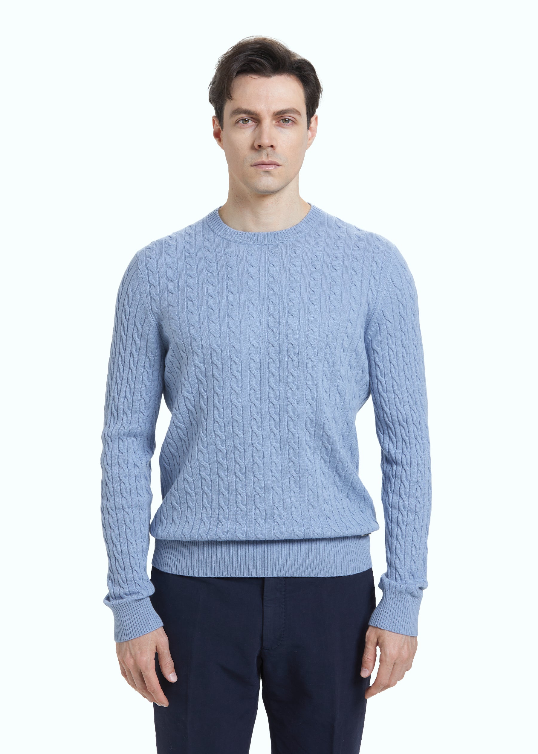 Ricamo Cable Knit Jumper