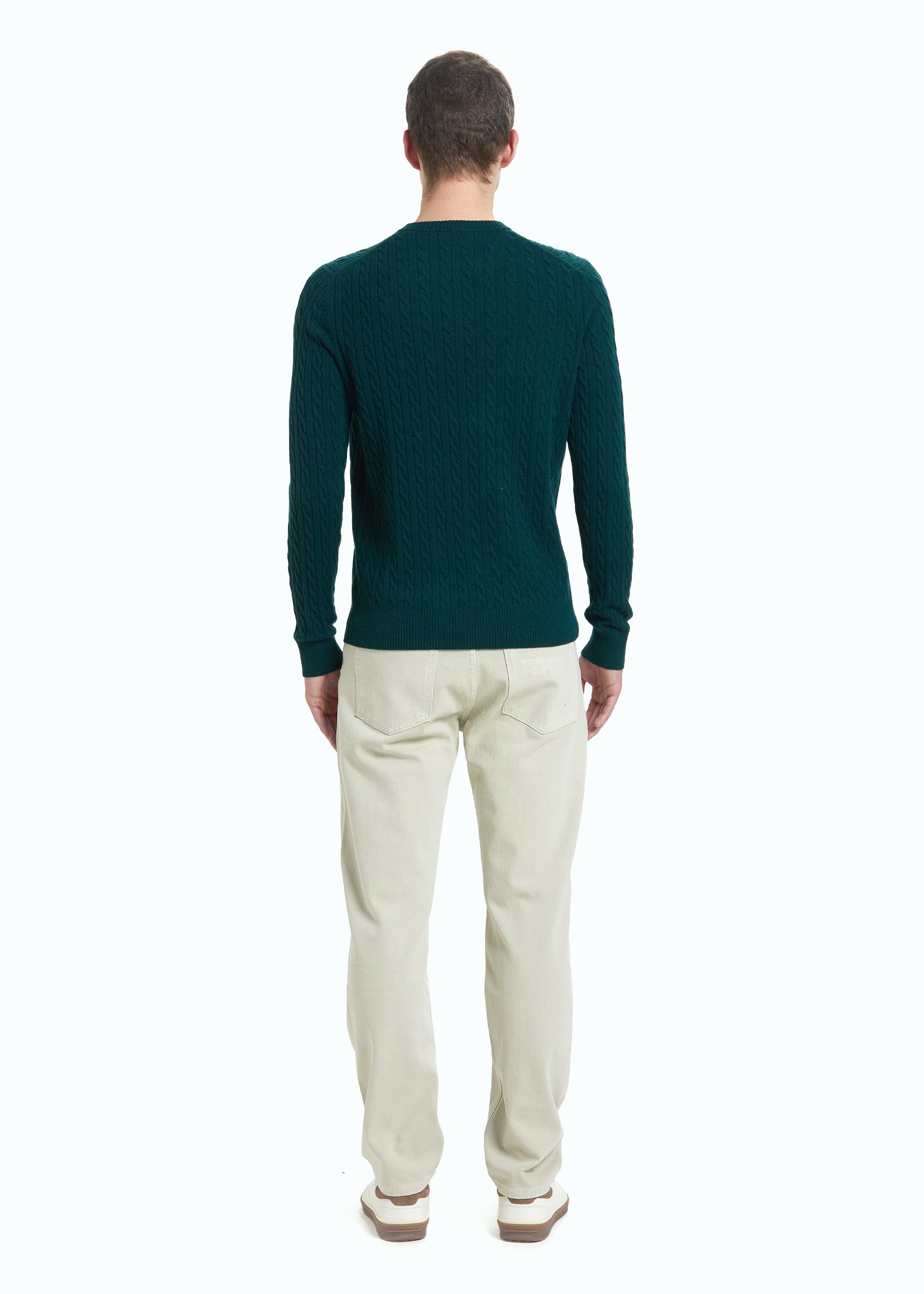 Ricamo Cable Knit Jumper