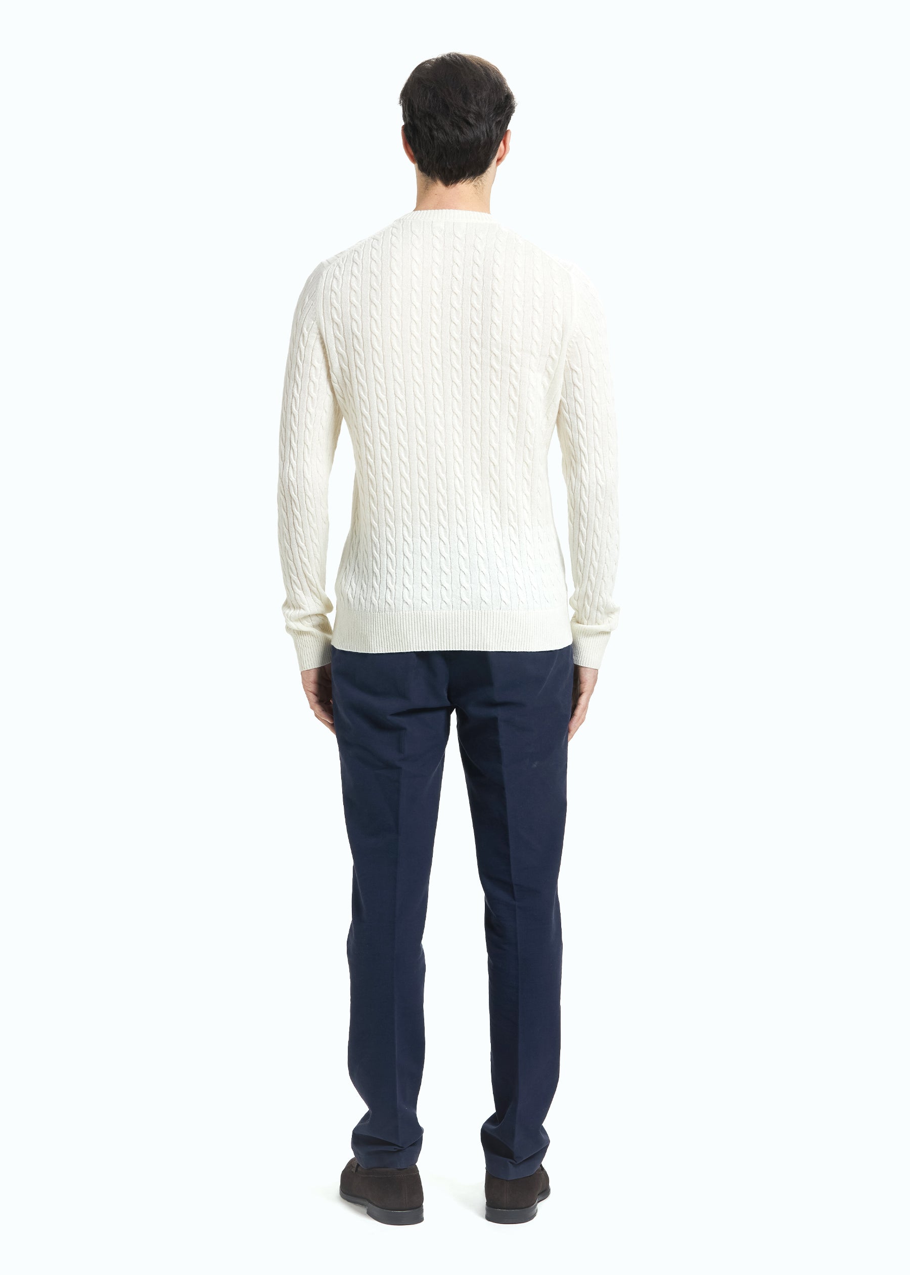 Ricamo Cable Knit Jumper