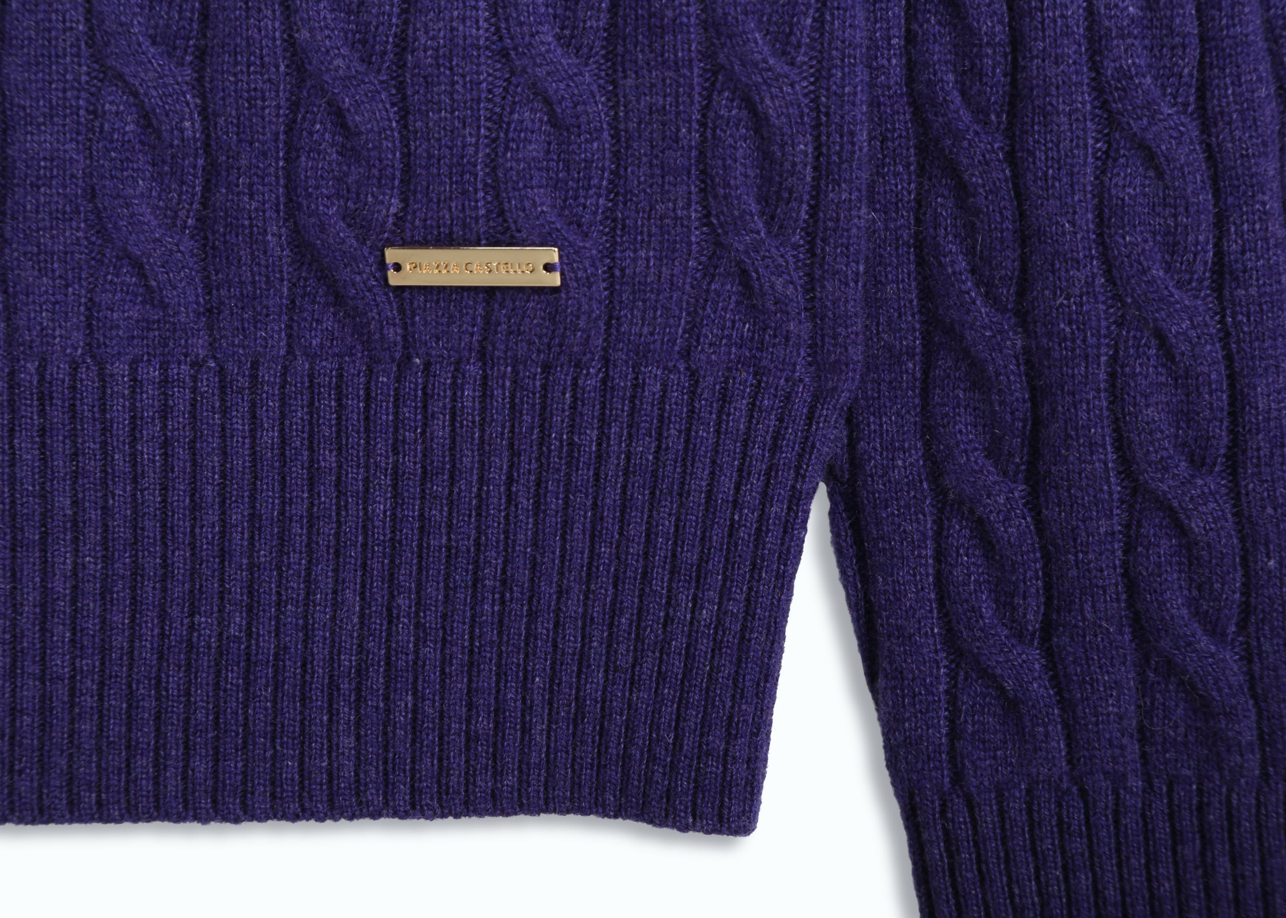Ricamo Cable Knit Jumper