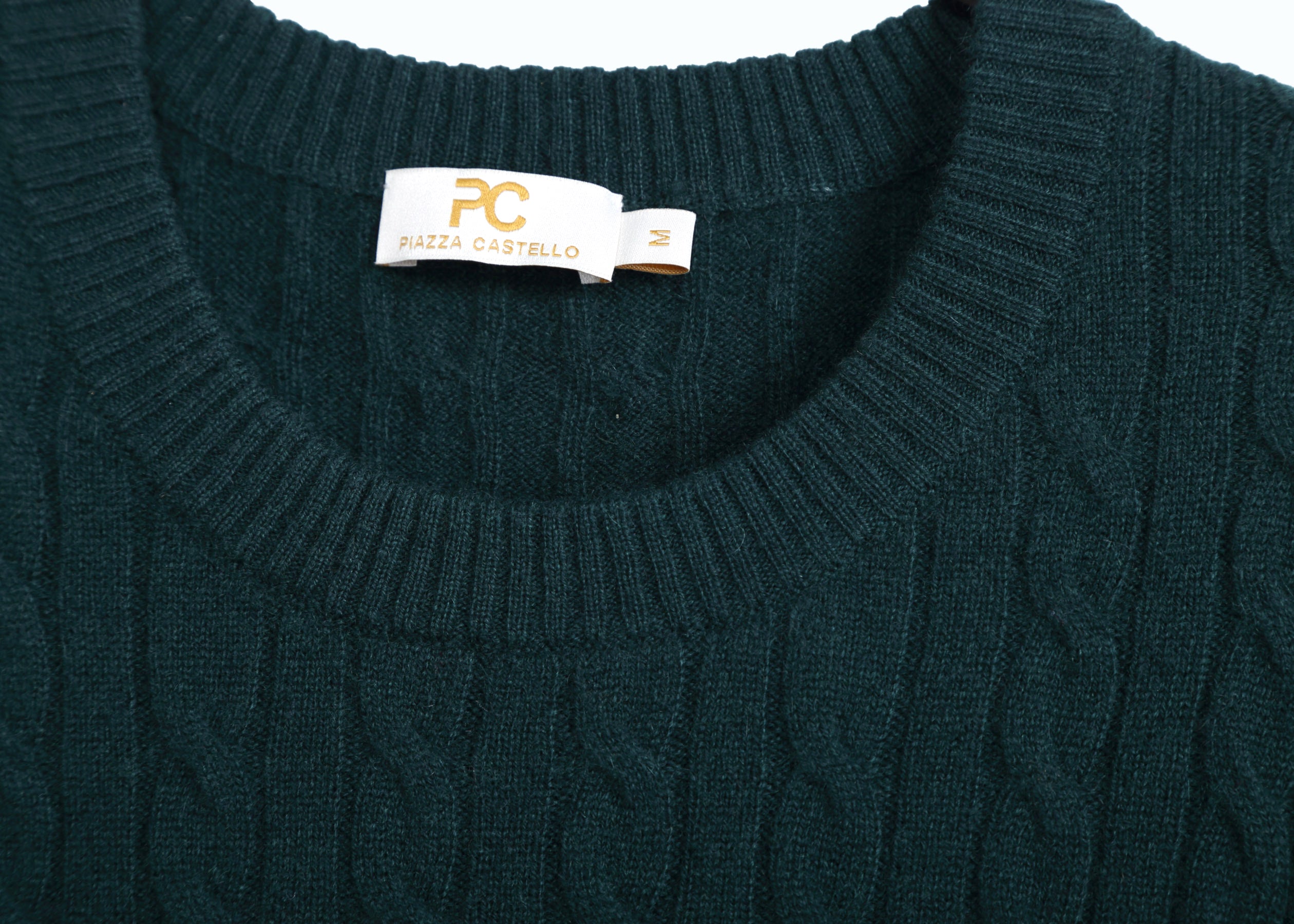 Ricamo Cable Knit Jumper