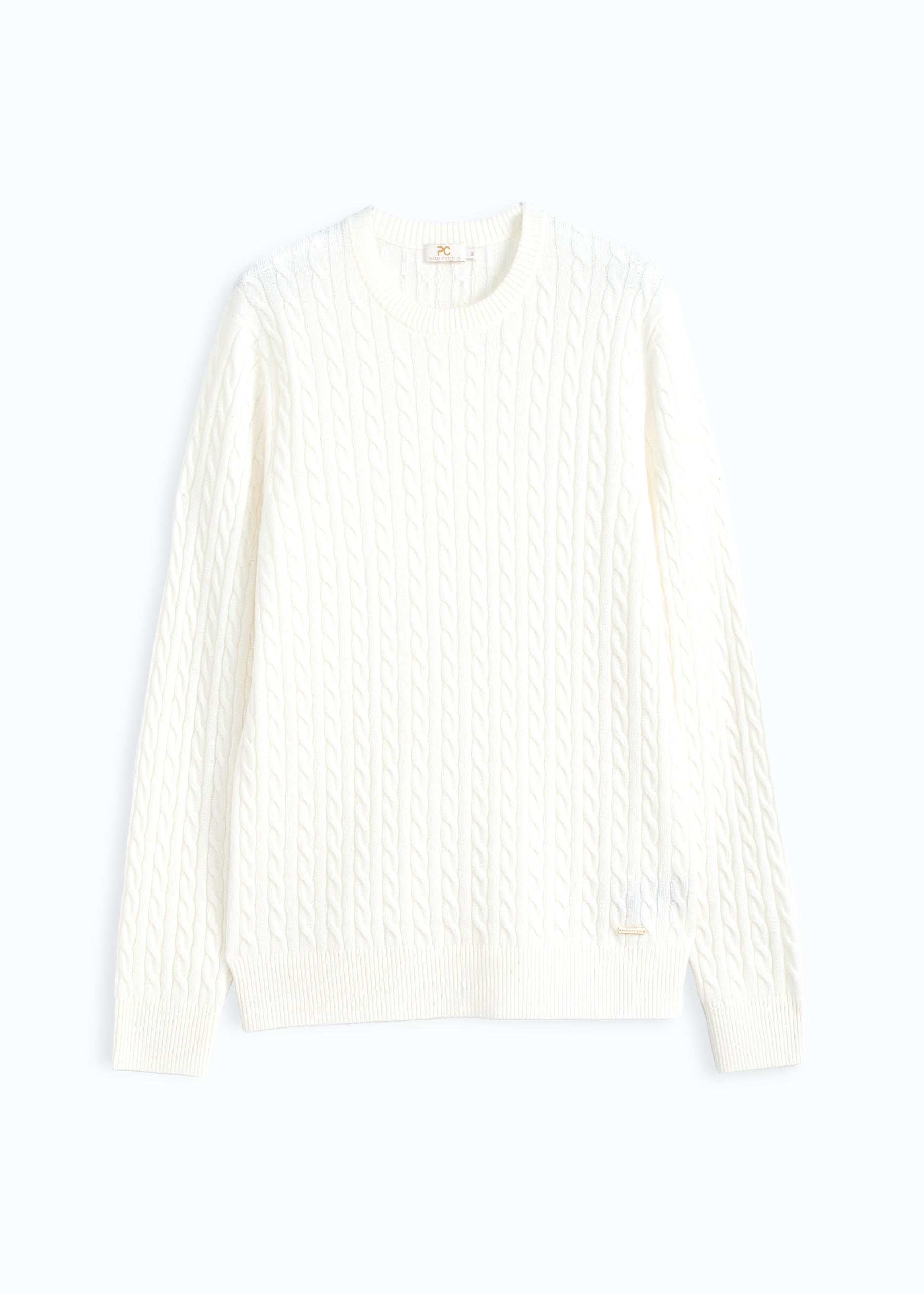 Ricamo Cable Knit Jumper