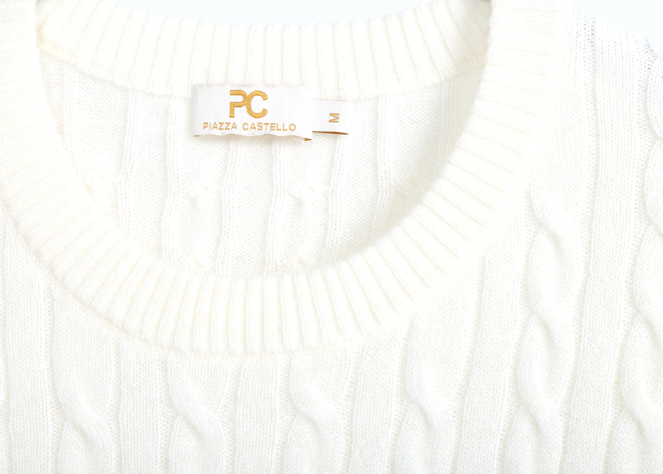 Ricamo Cable Knit Jumper