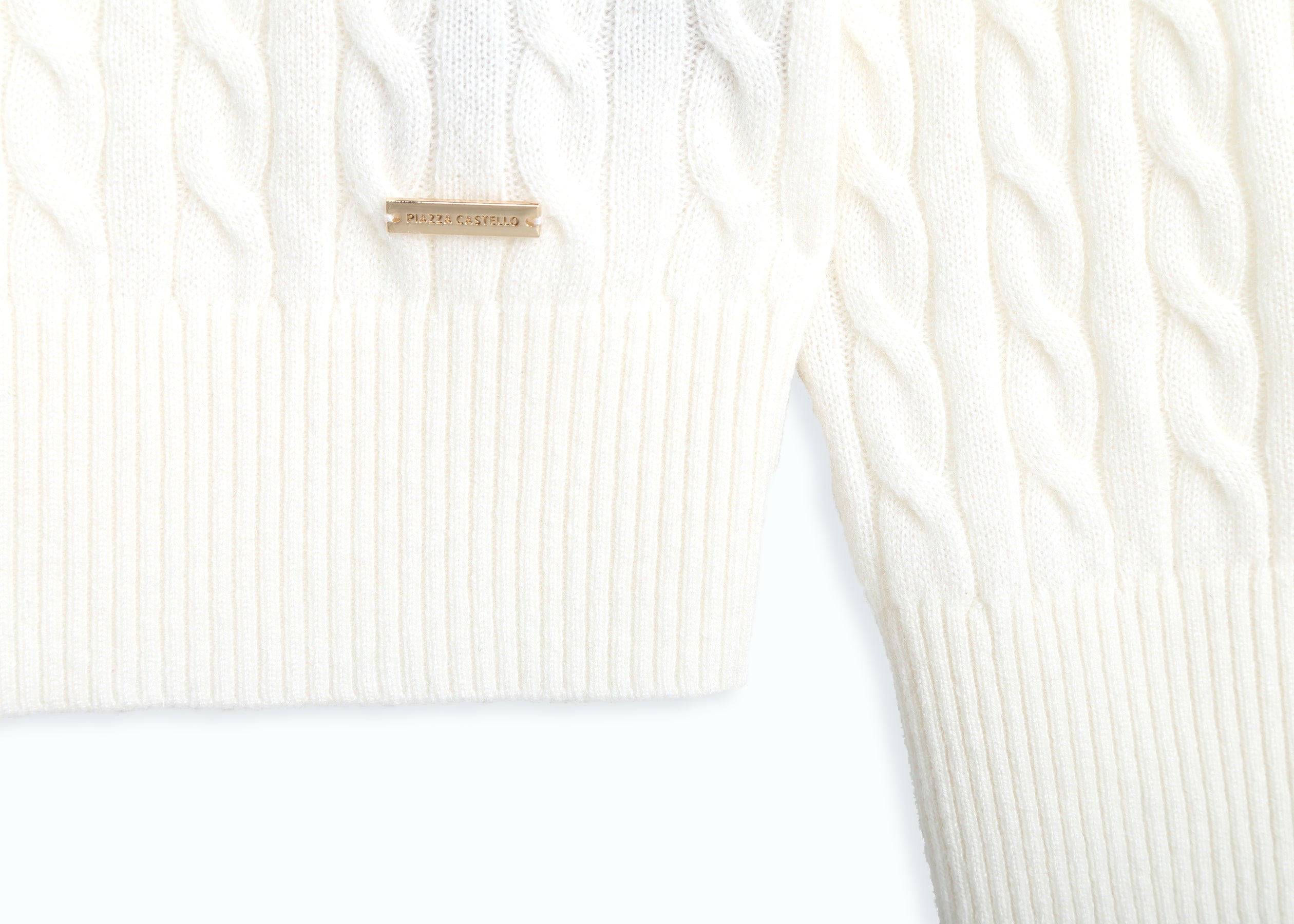 Ricamo Cable Knit Jumper