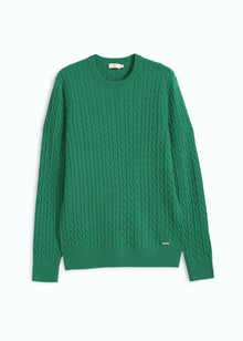 Ricamo Cable Knit Jumper