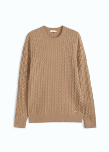 Ricamo Cable Knit Jumper