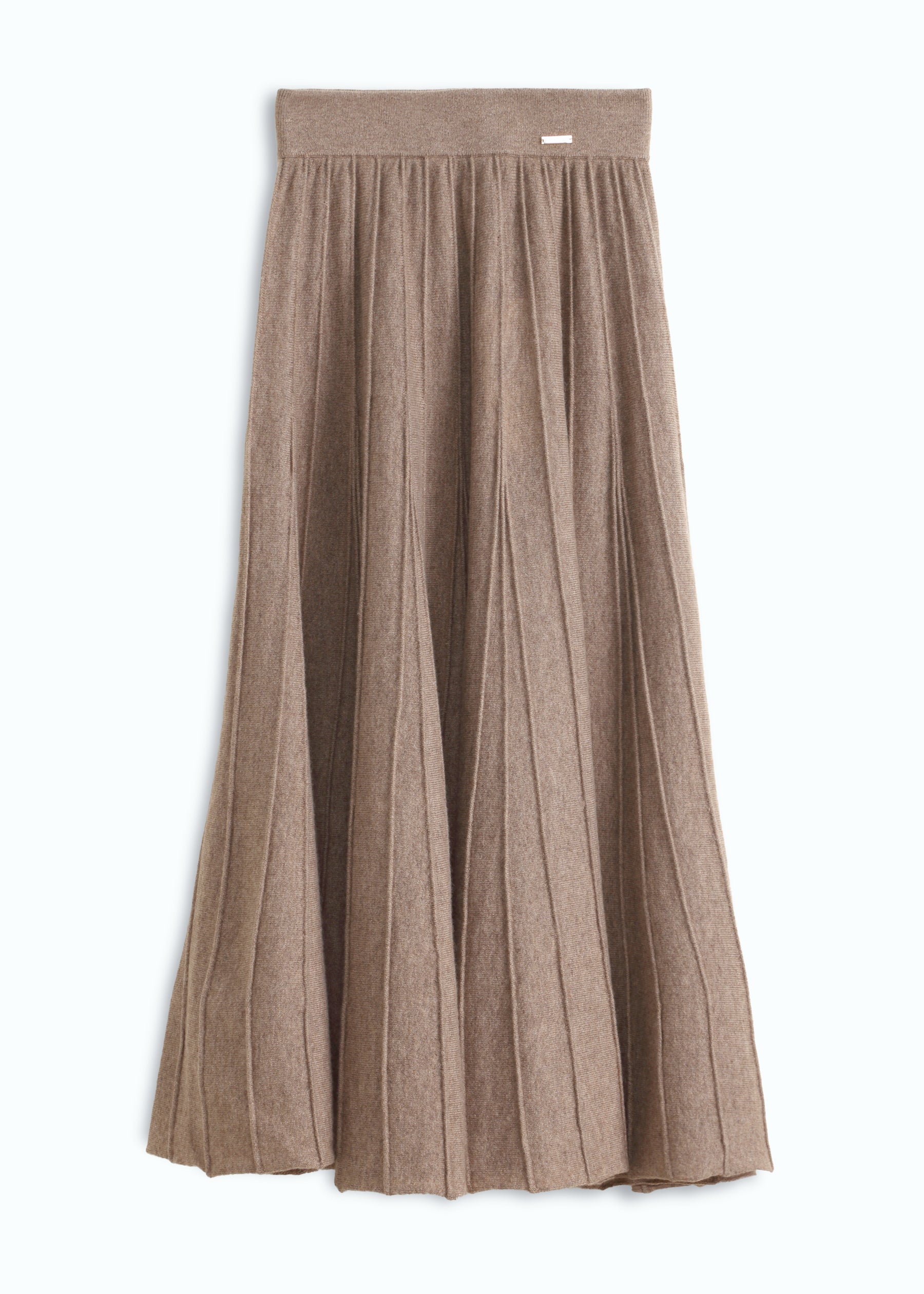 Aurina Knit Cashmere Skirt