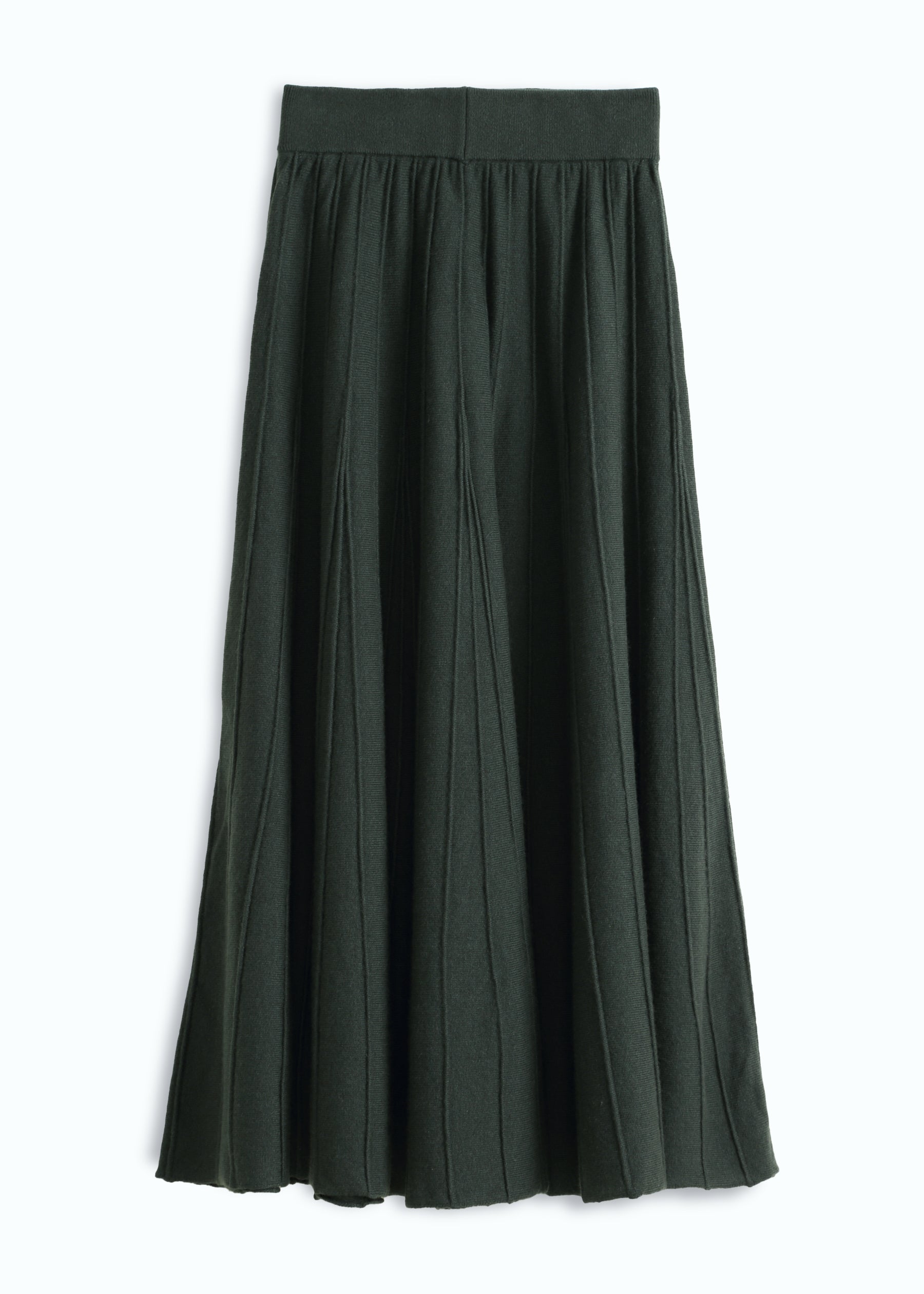 Aurina Knit Cashmere Skirt