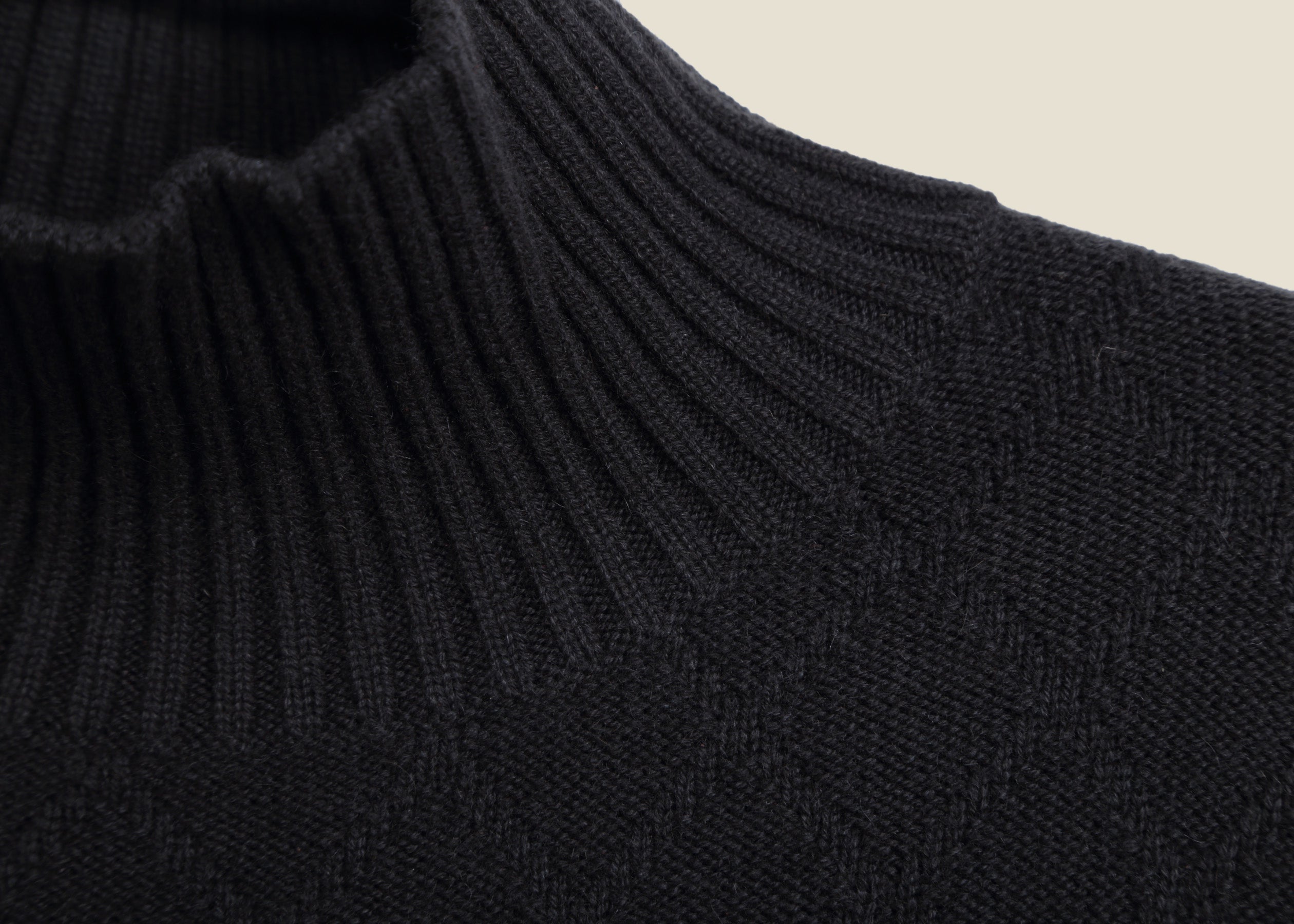 Diamond Cable Knit Cashmere Jumper