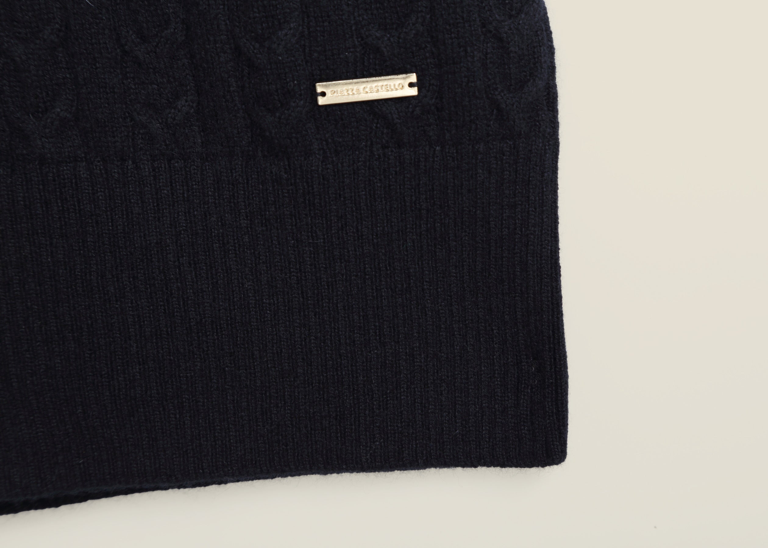 Filigrana Cable Knit Short Sleeves Jumper