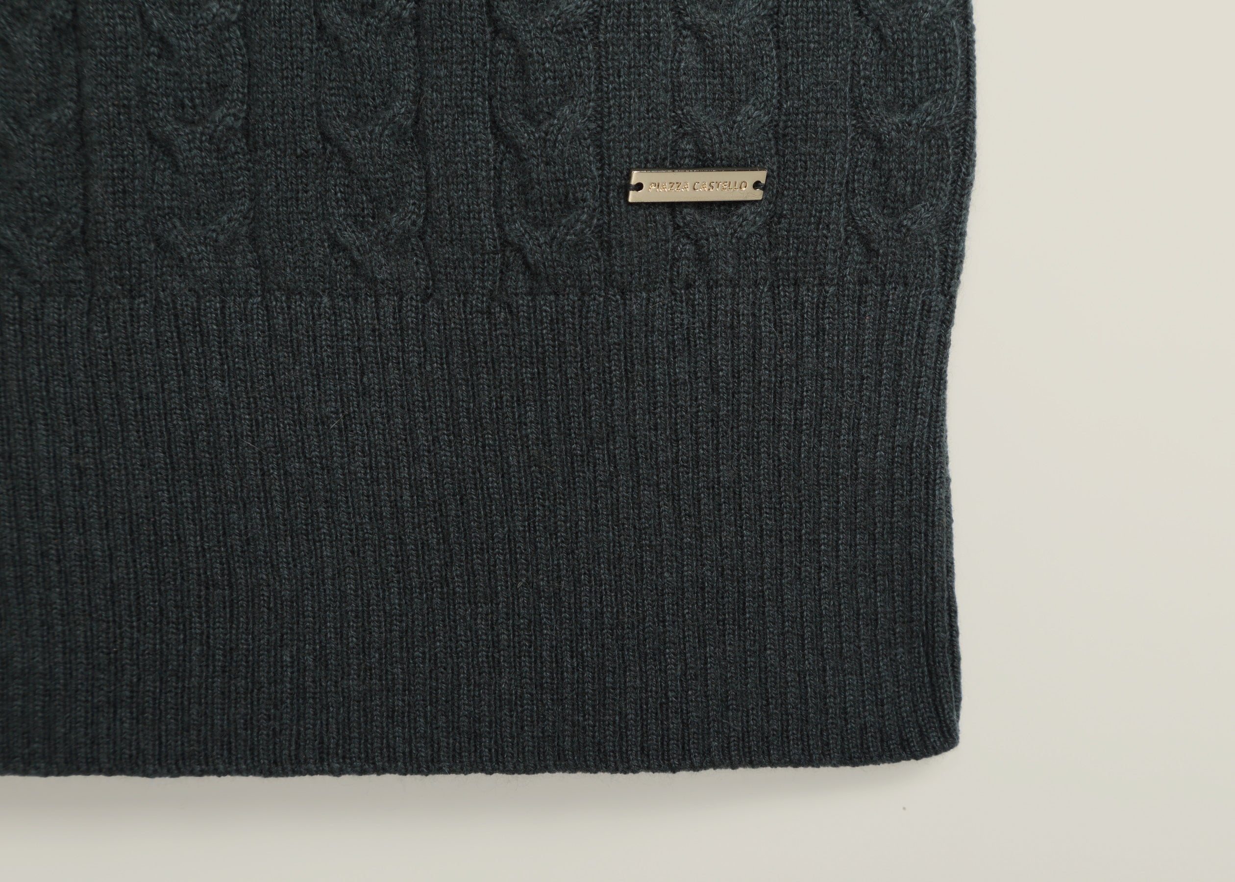 Filigrana Cable Knit Short Sleeves Jumper