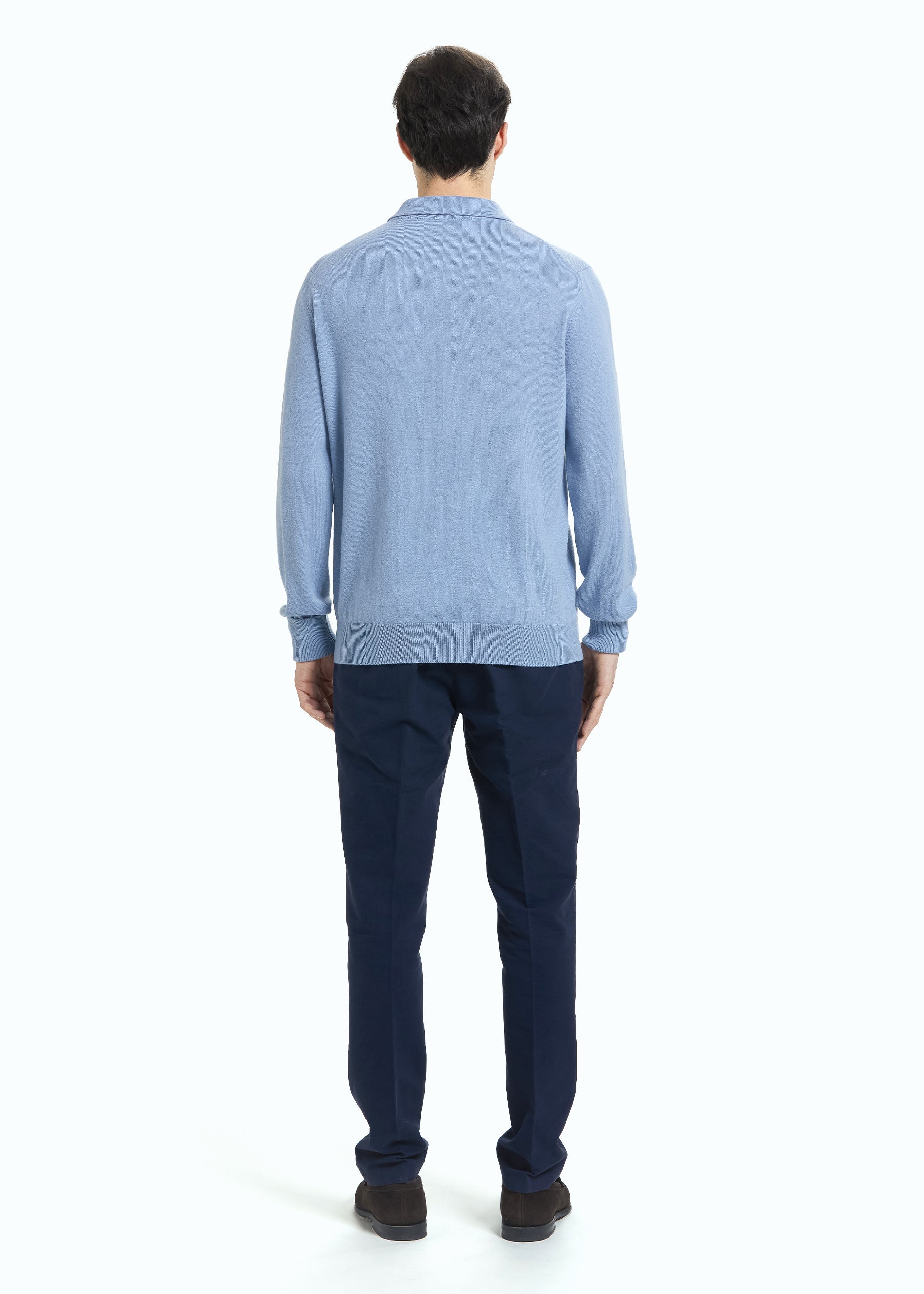 Siena Men's Cashmere Polo Neck Jumper