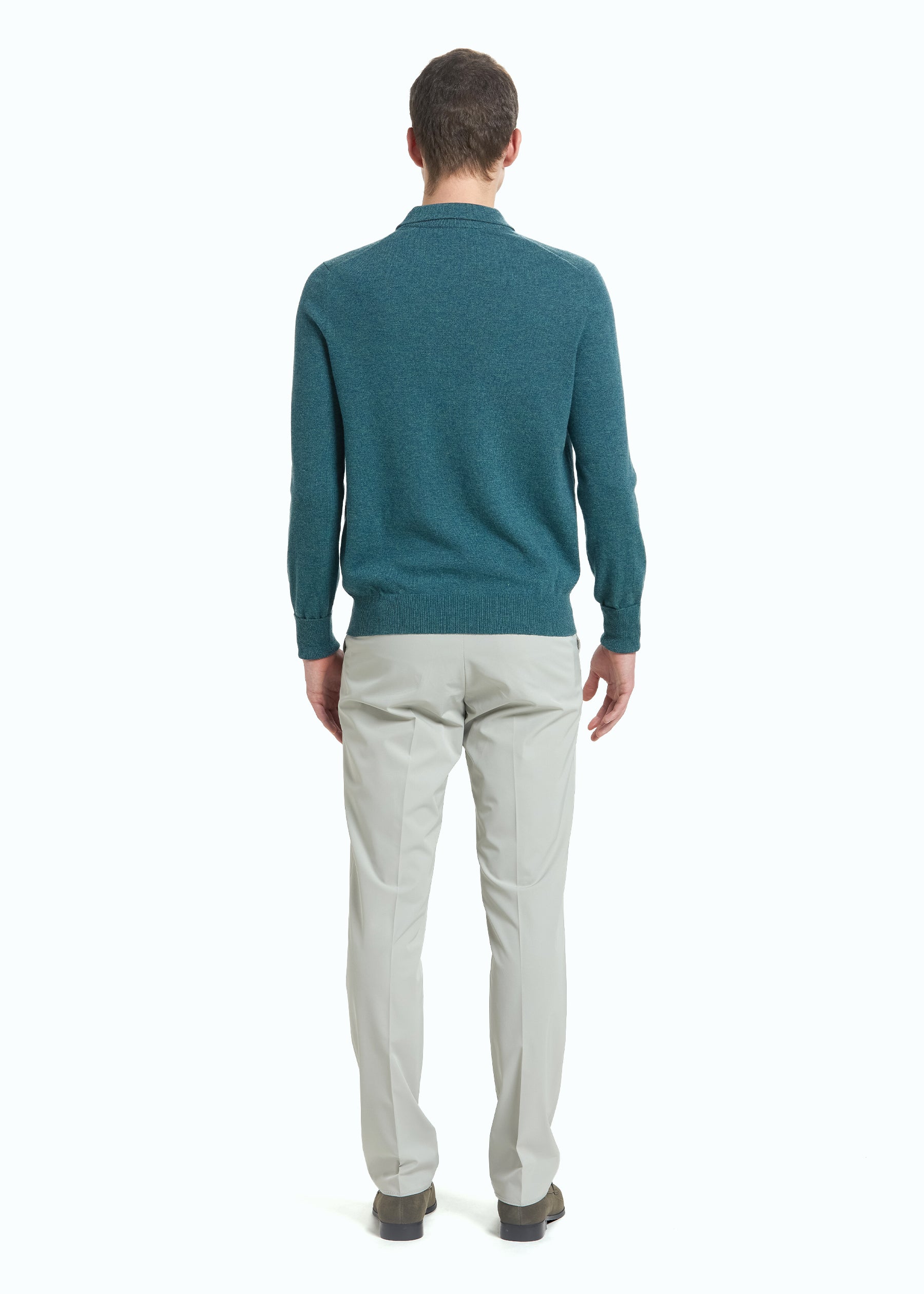 Siena Men's Cashmere Polo Neck Jumper