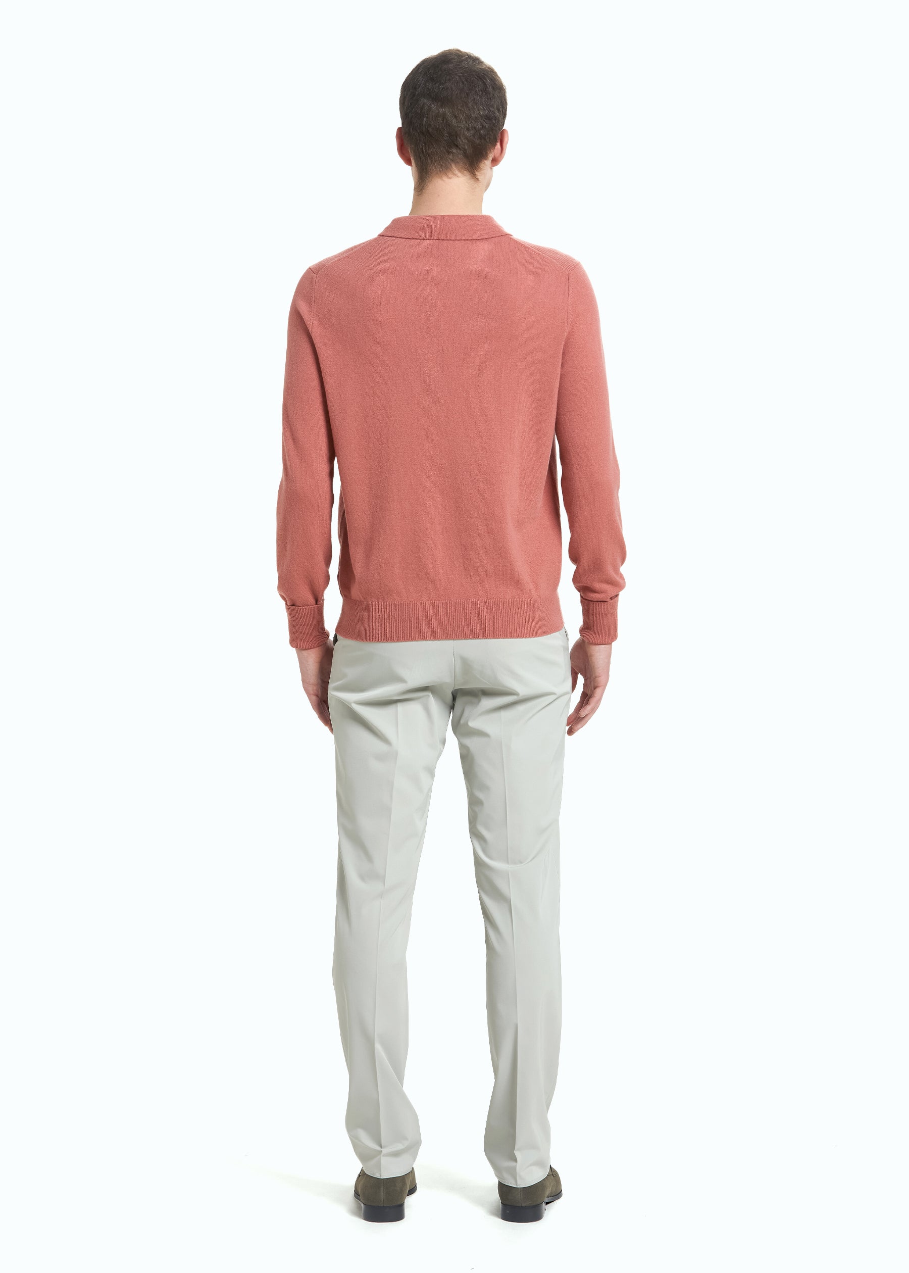 Siena Men's Cashmere Polo Neck Jumper