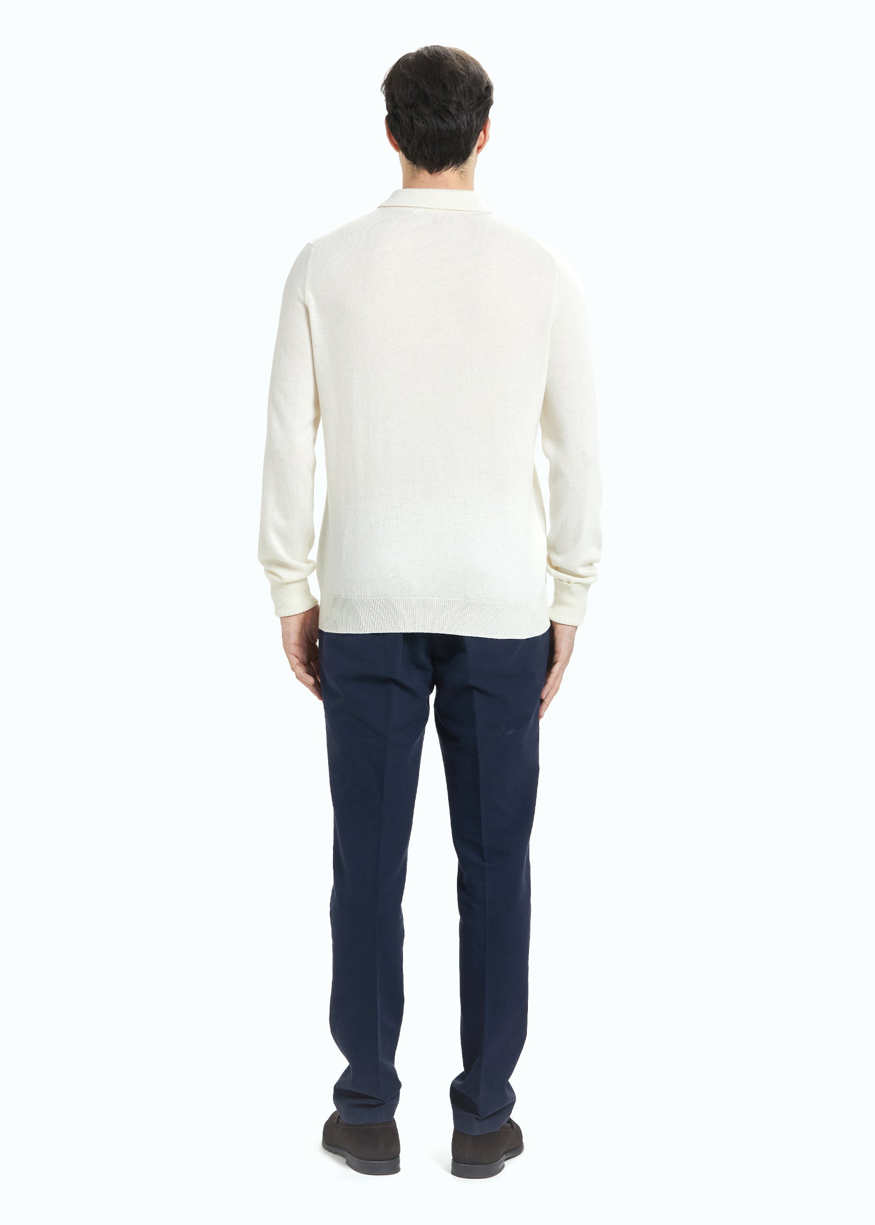Siena Men's Cashmere Polo Neck Jumper