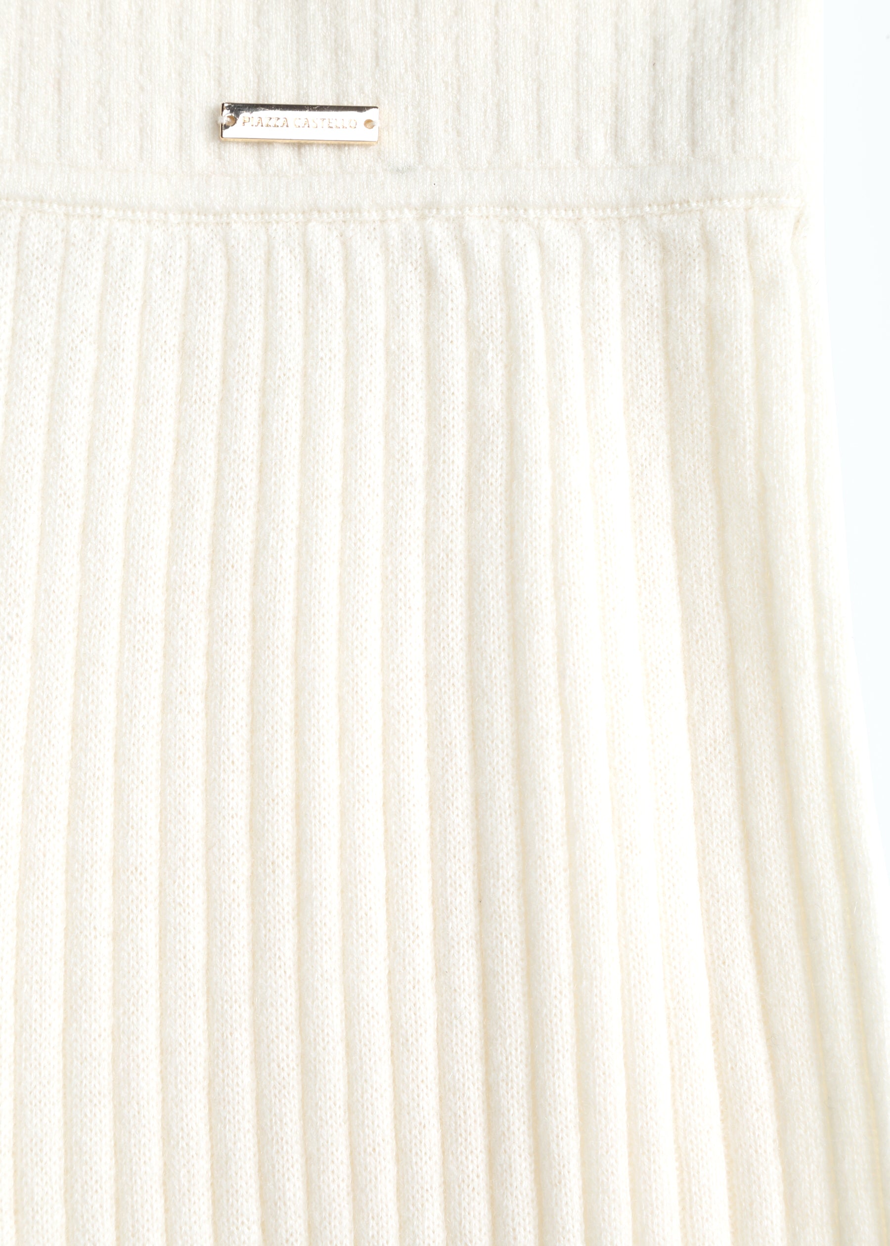 Celmara Ribbed Cashmere Trousers with Side Slits