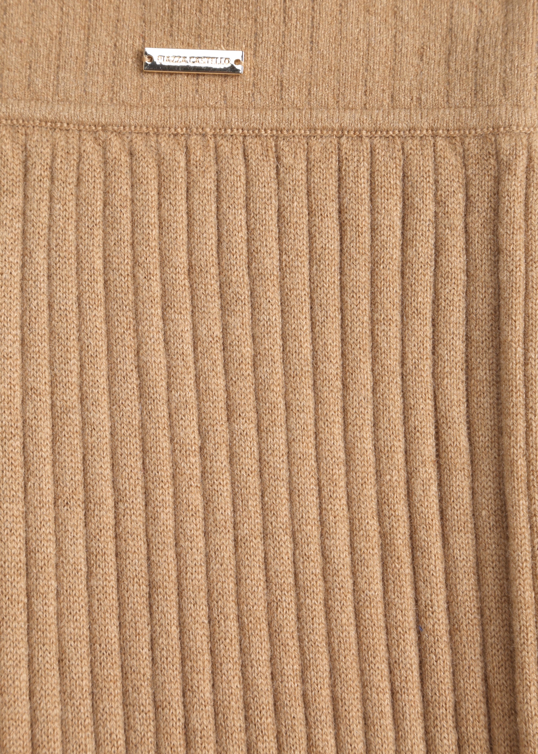 Celmara Ribbed Cashmere Trousers with Side Slits