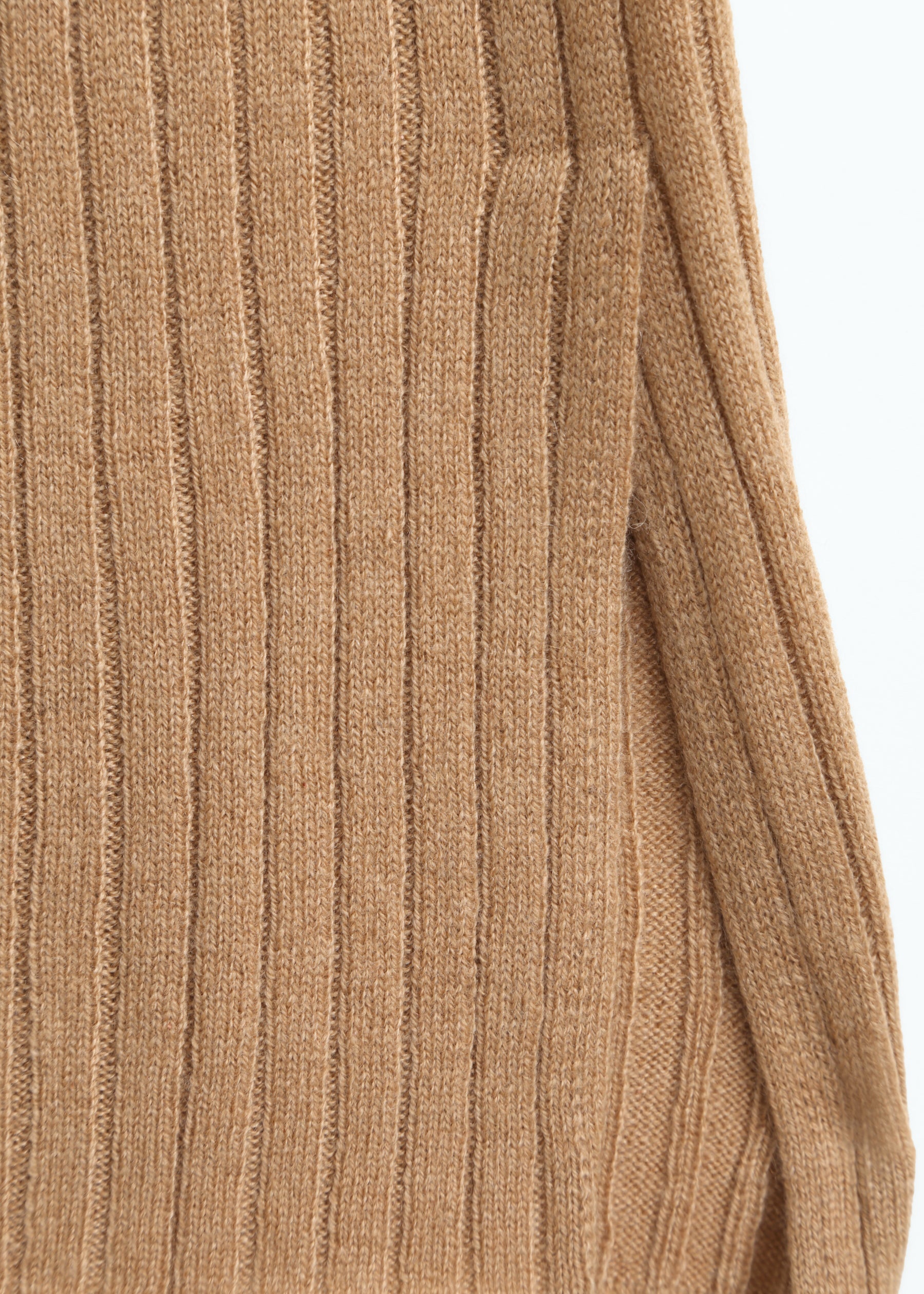 Celmara Ribbed Cashmere Trousers with Side Slits