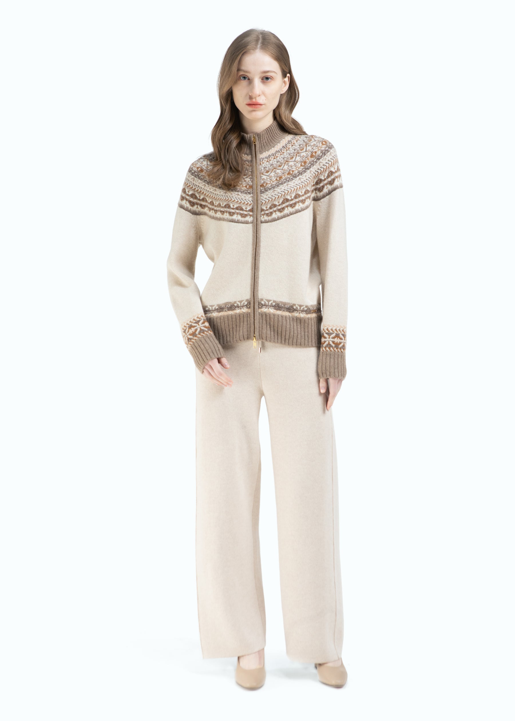 Arabesco Zip Cardigan