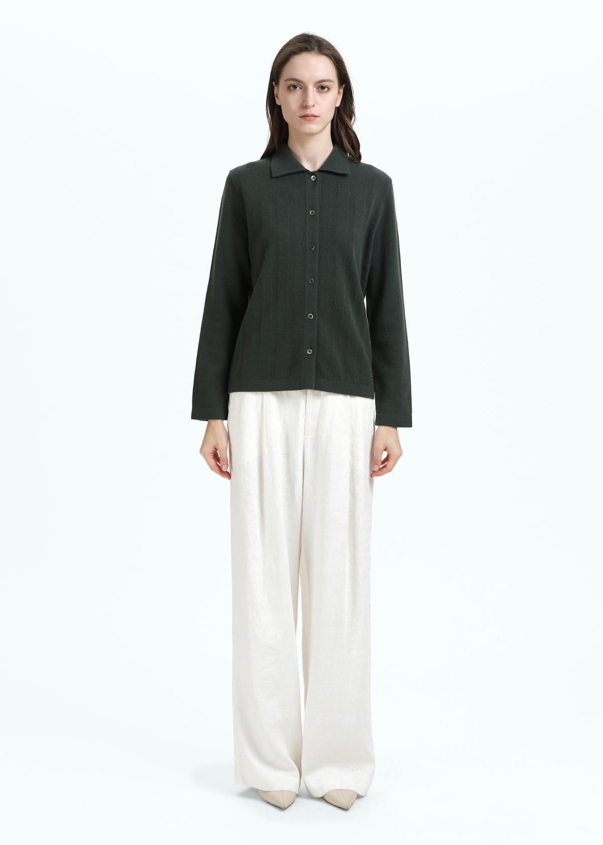 Risvolto Cashmere Cardigan