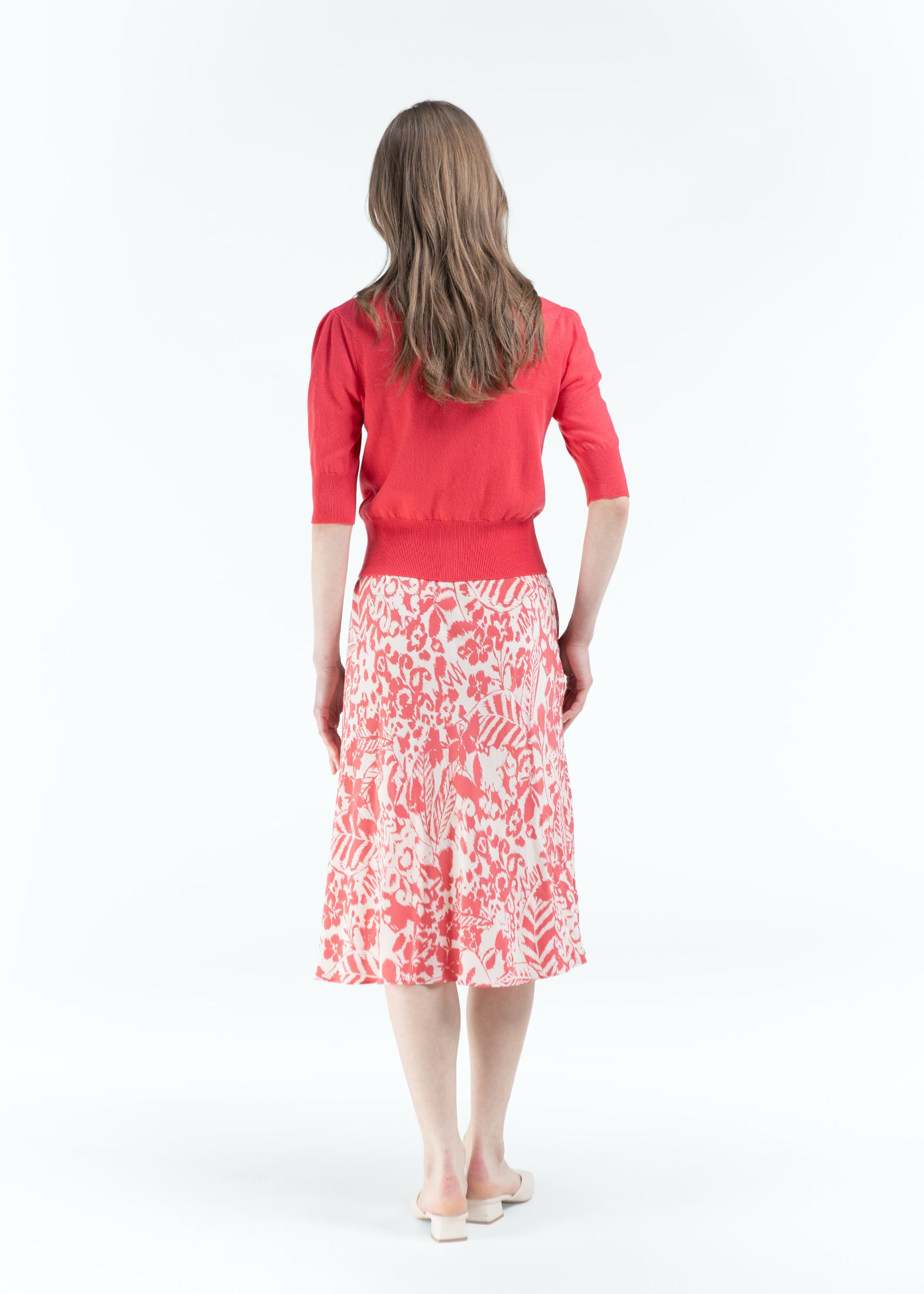 Bracciare Cashmere Cardigan with Mid Sleeves