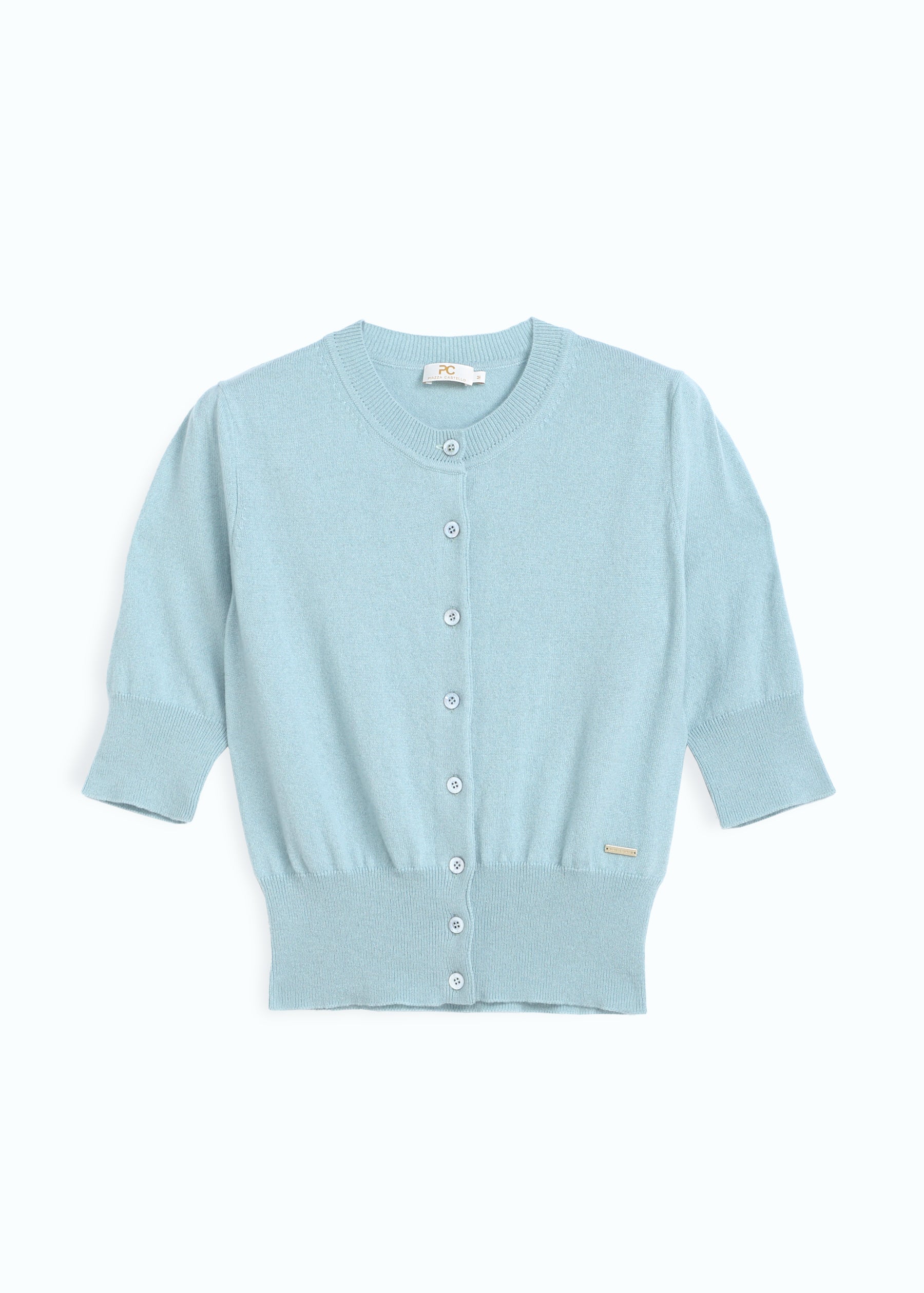 Bracciare Cashmere Cardigan with Mid Sleeves