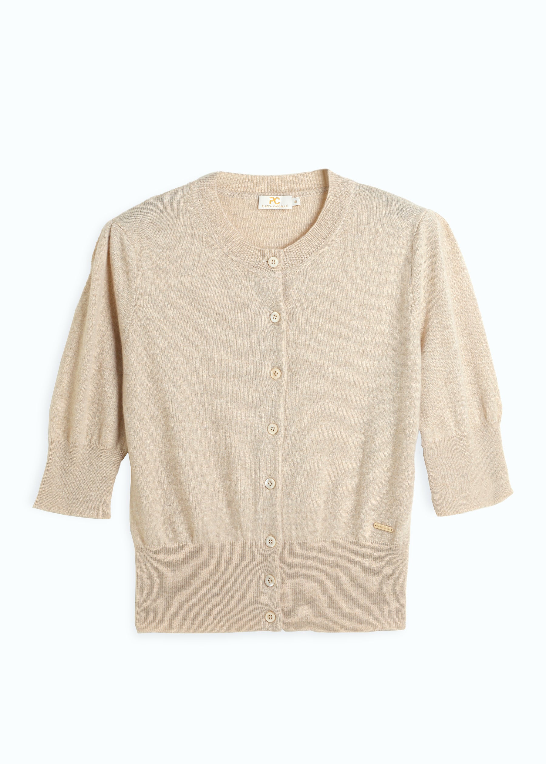 Bracciare Cashmere Cardigan with Mid Sleeves