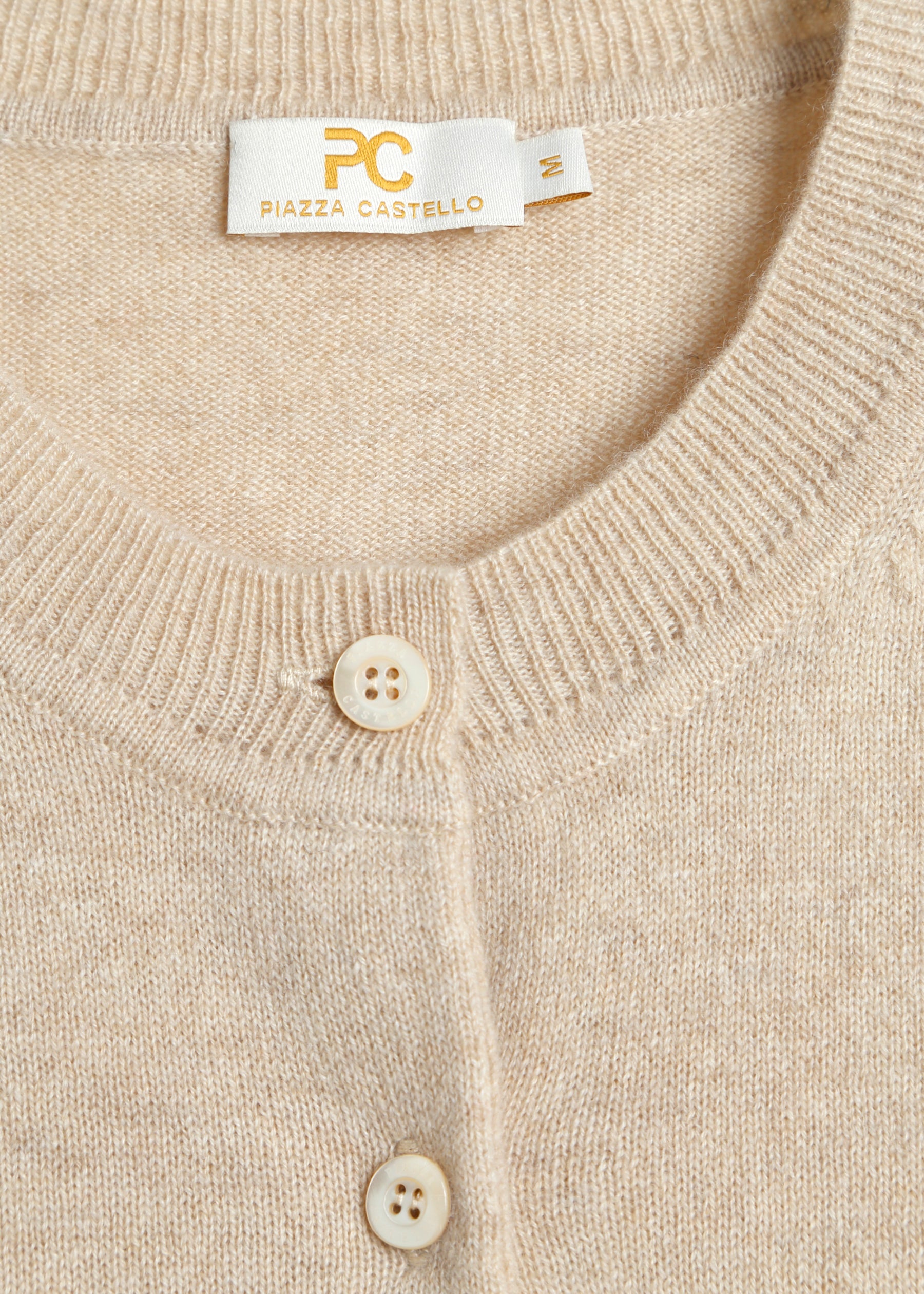 Bracciare Cashmere Cardigan with Mid Sleeves