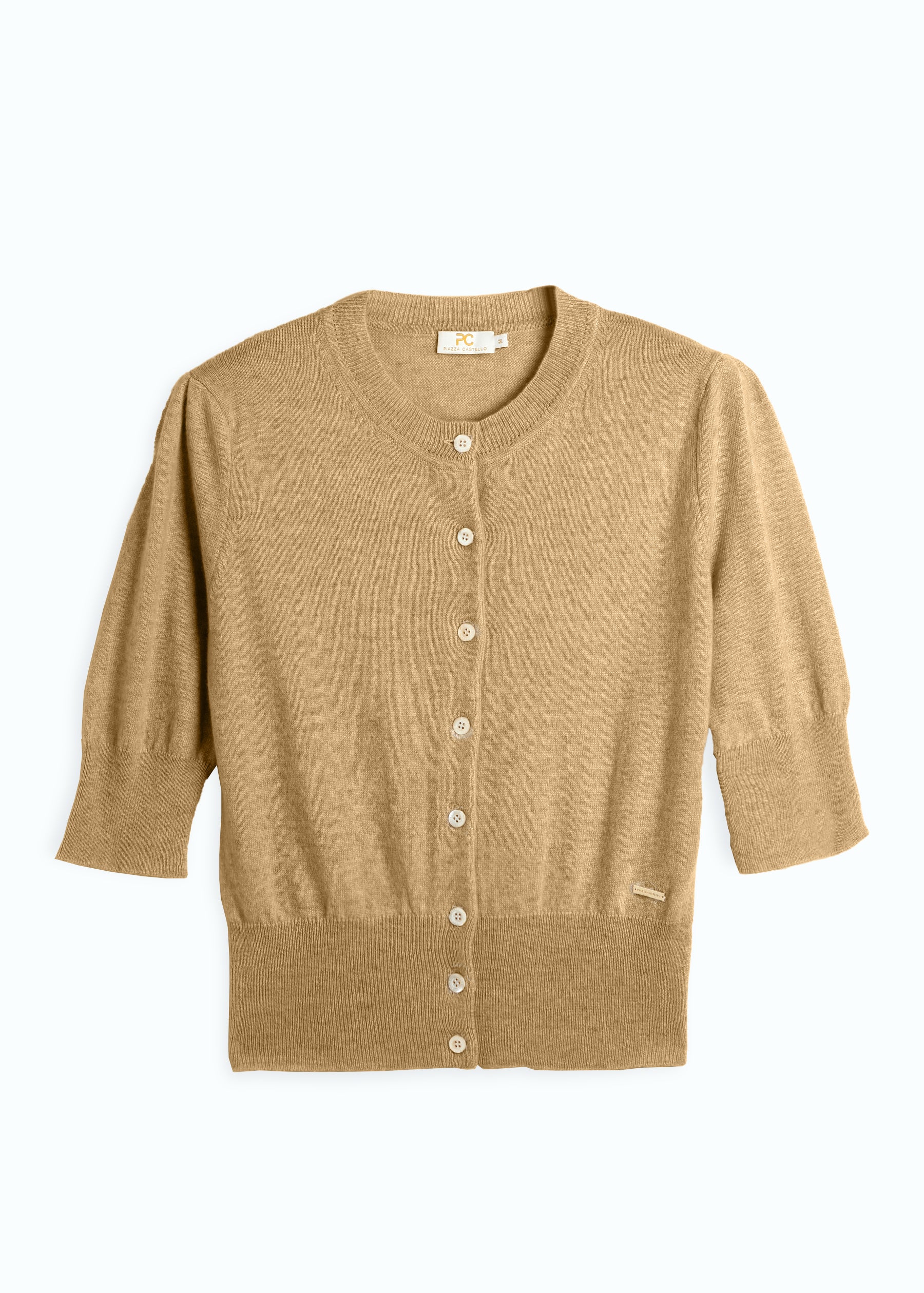 Bracciare Cashmere Cardigan with Mid Sleeves