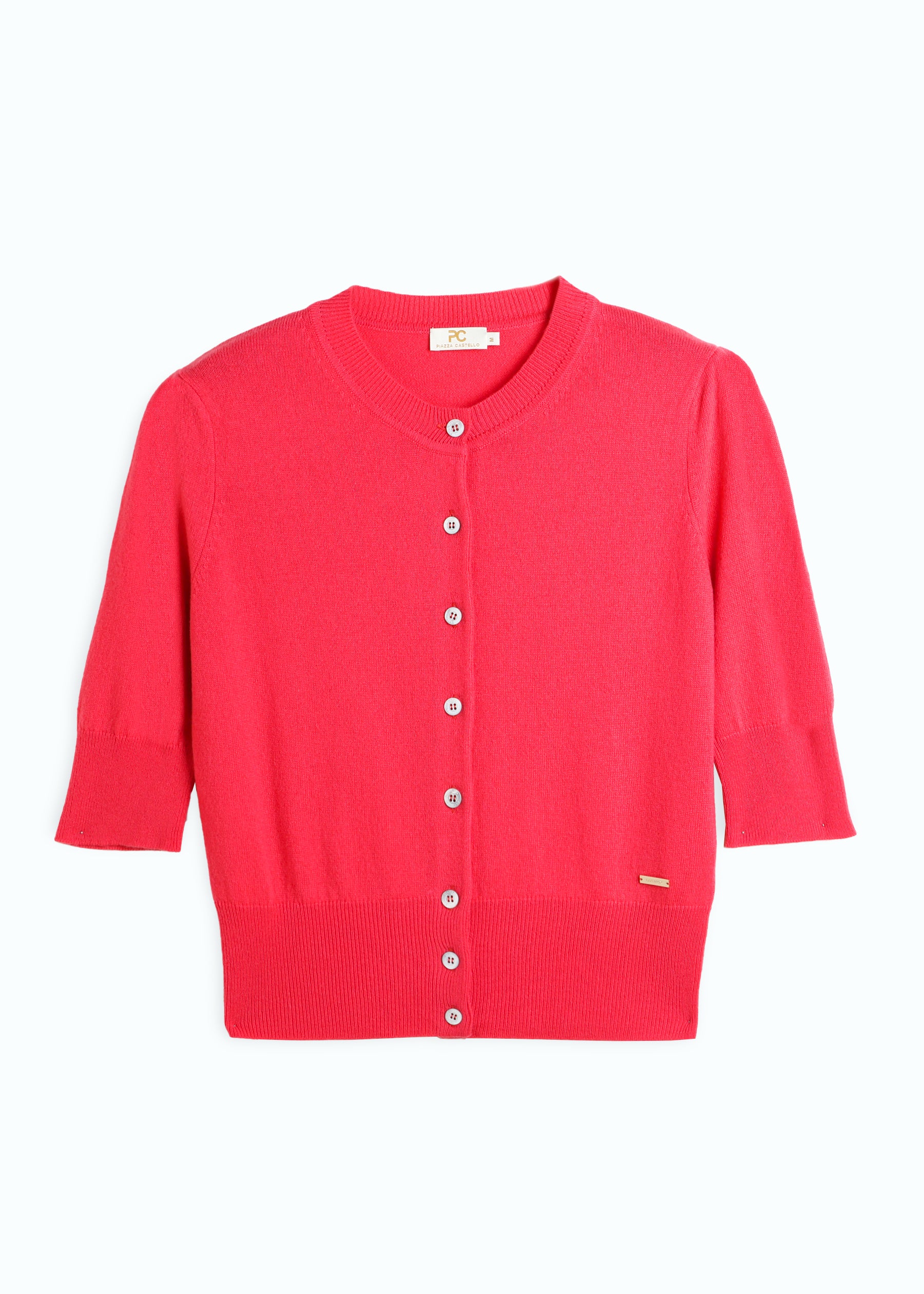 Bracciare Cashmere Cardigan with Mid Sleeves
