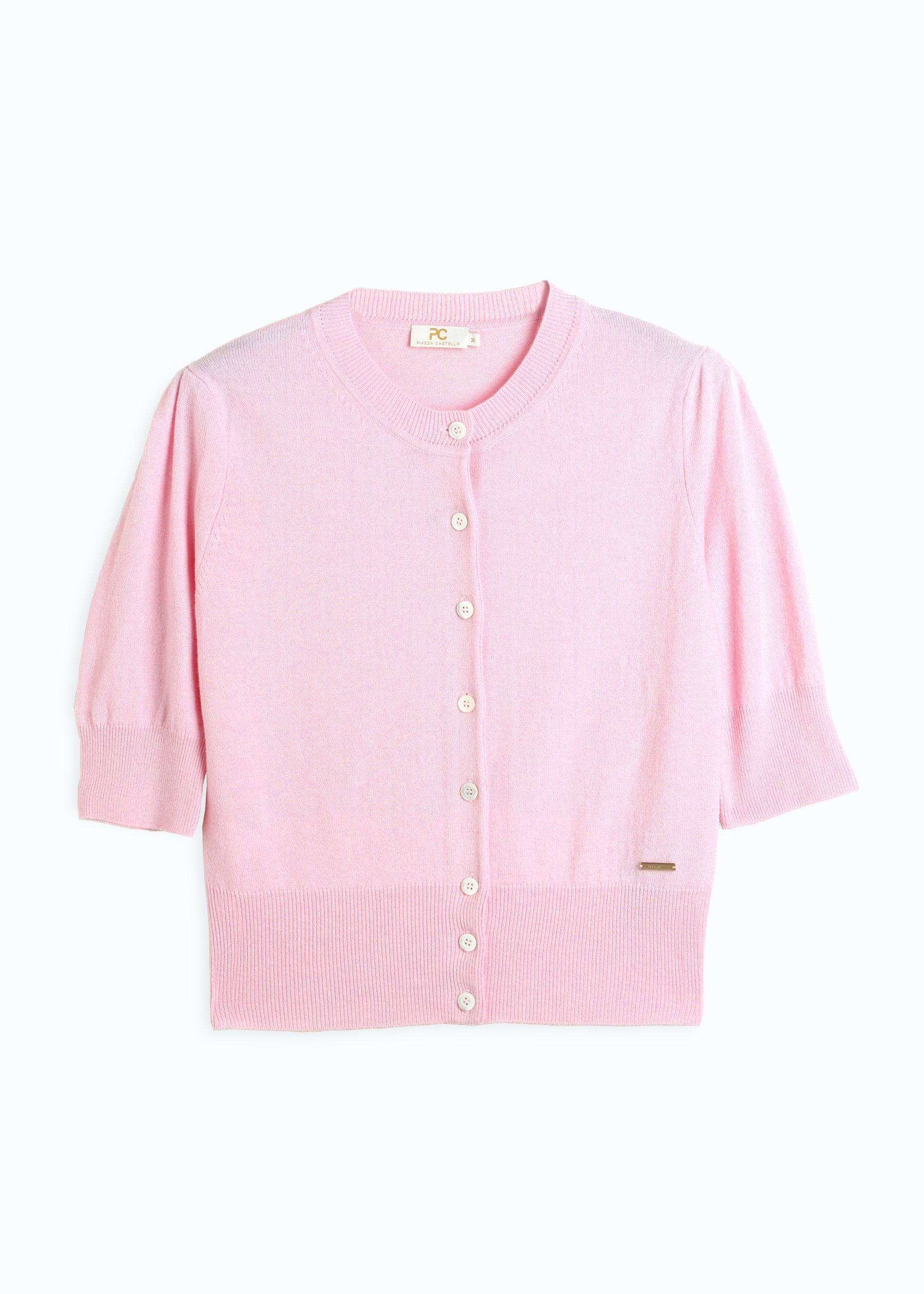 Bracciare Cashmere Cardigan with Mid Sleeves