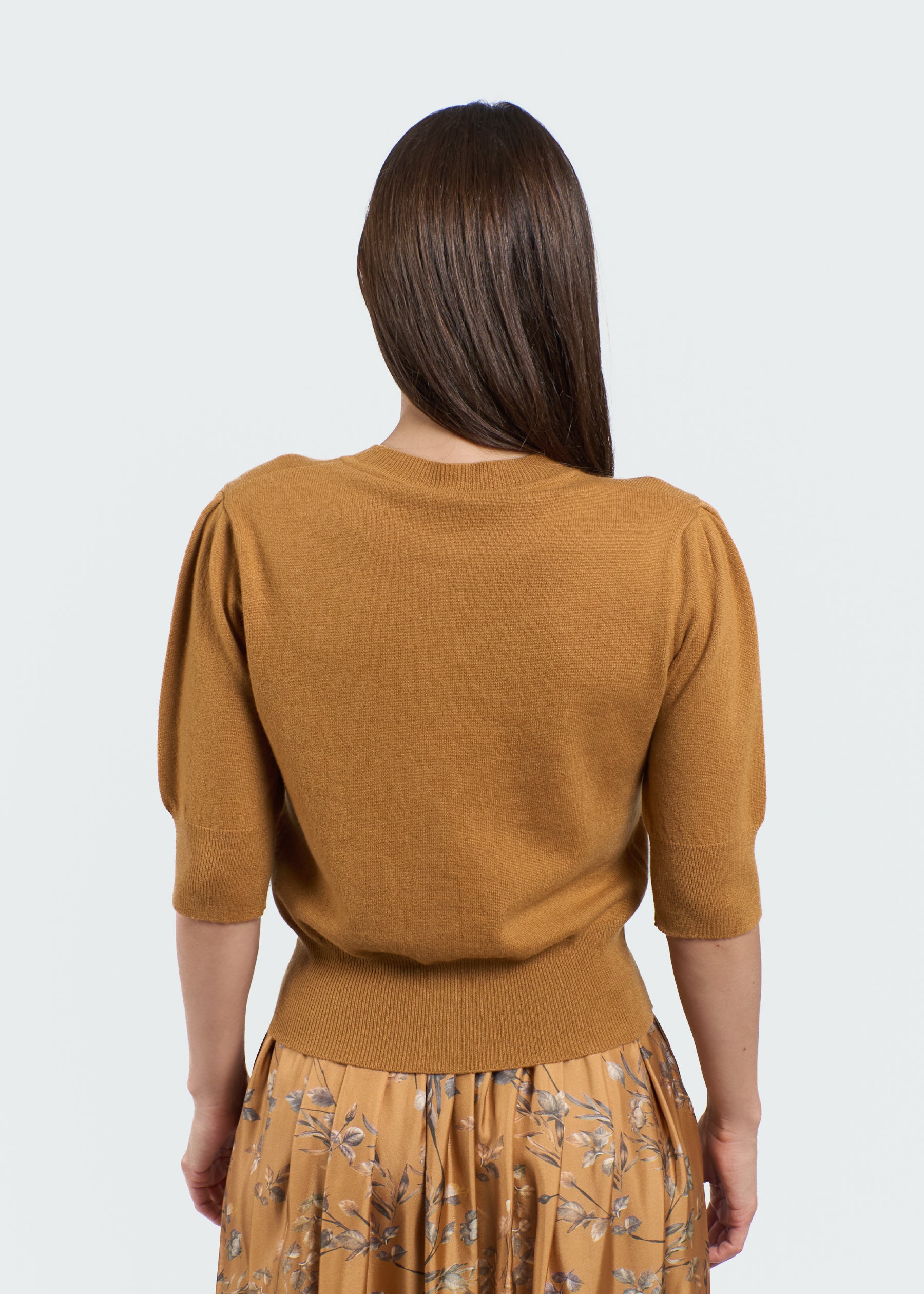 Bracciare Cashmere Cardigan with Mid Sleeves