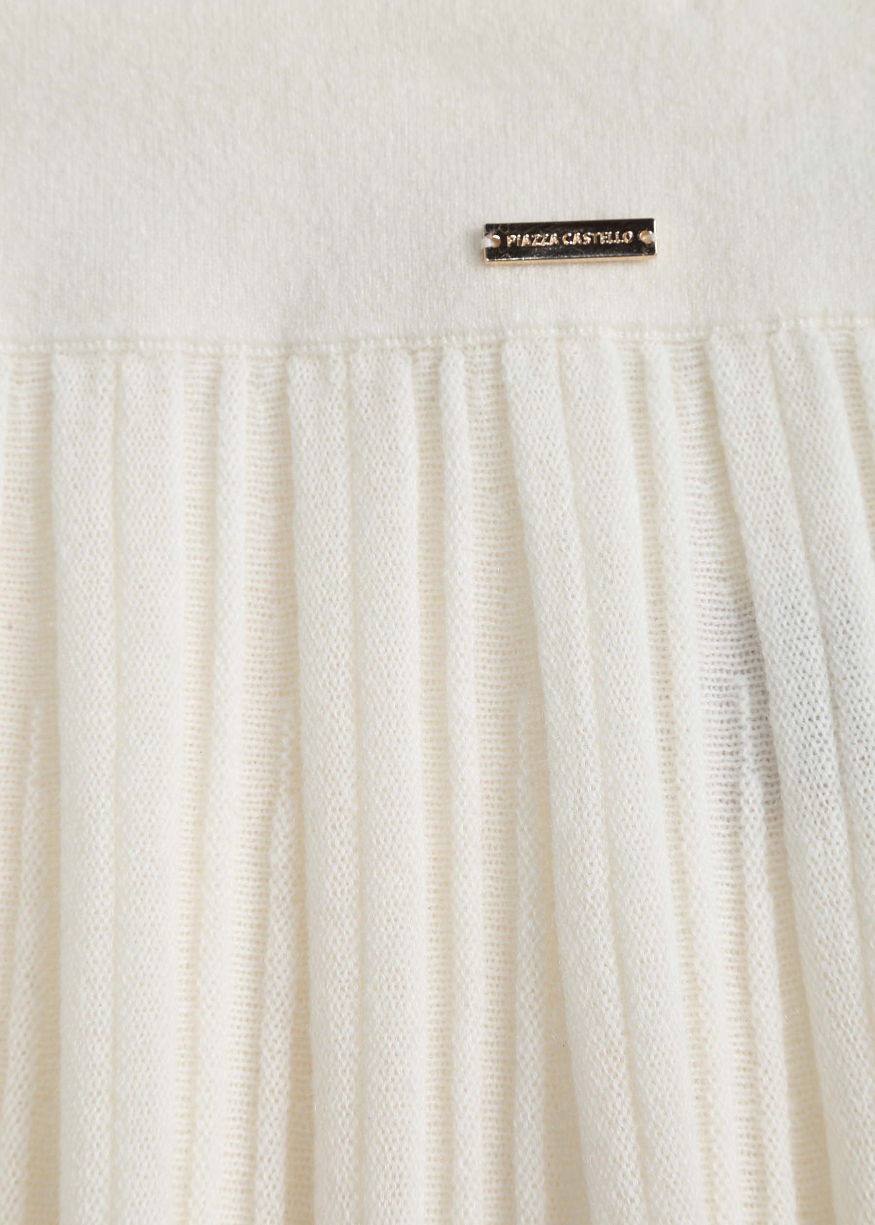 Silvana Rib Knit Cashmere Skirt