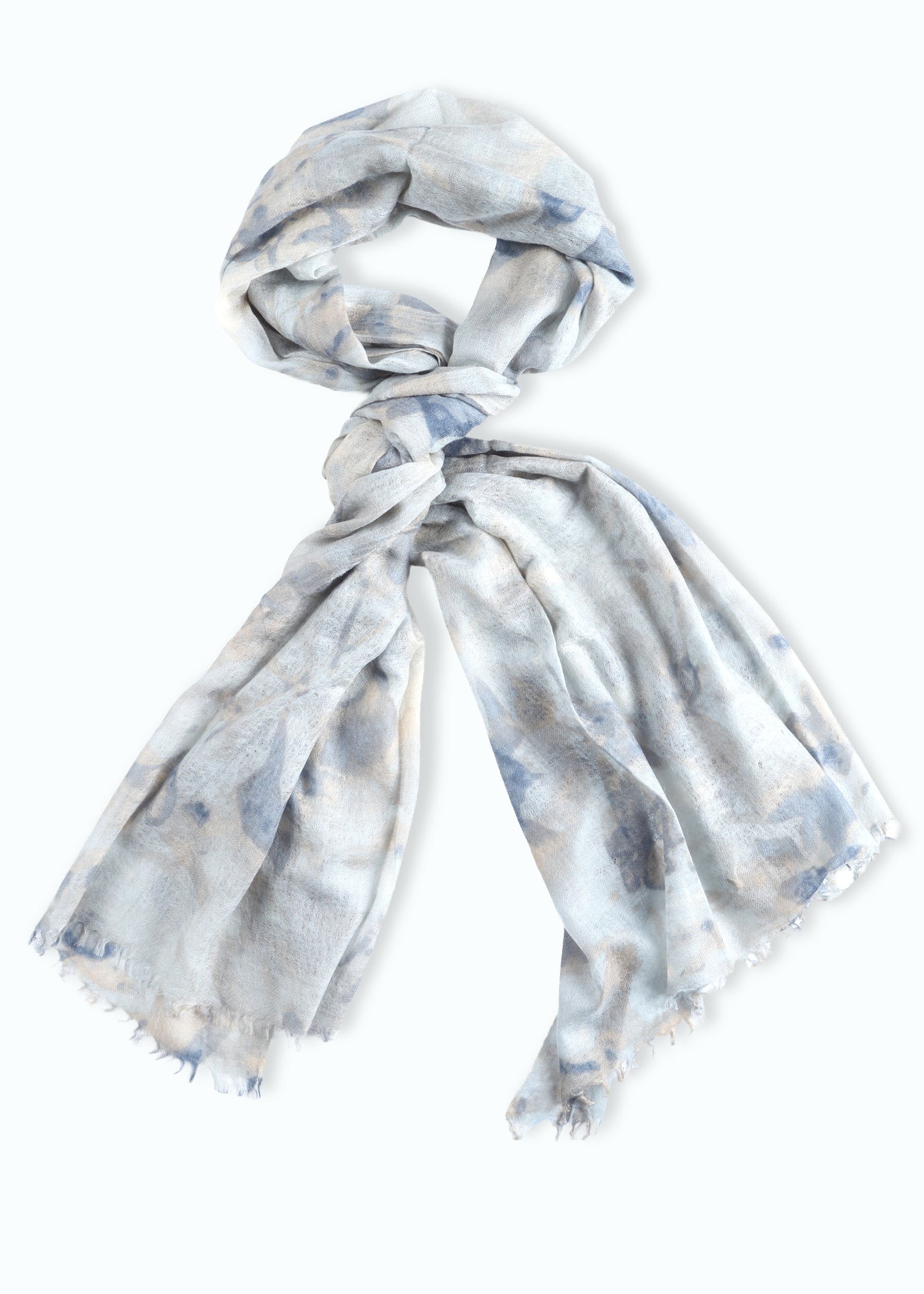 Fiori Cashmere Shawl with Print