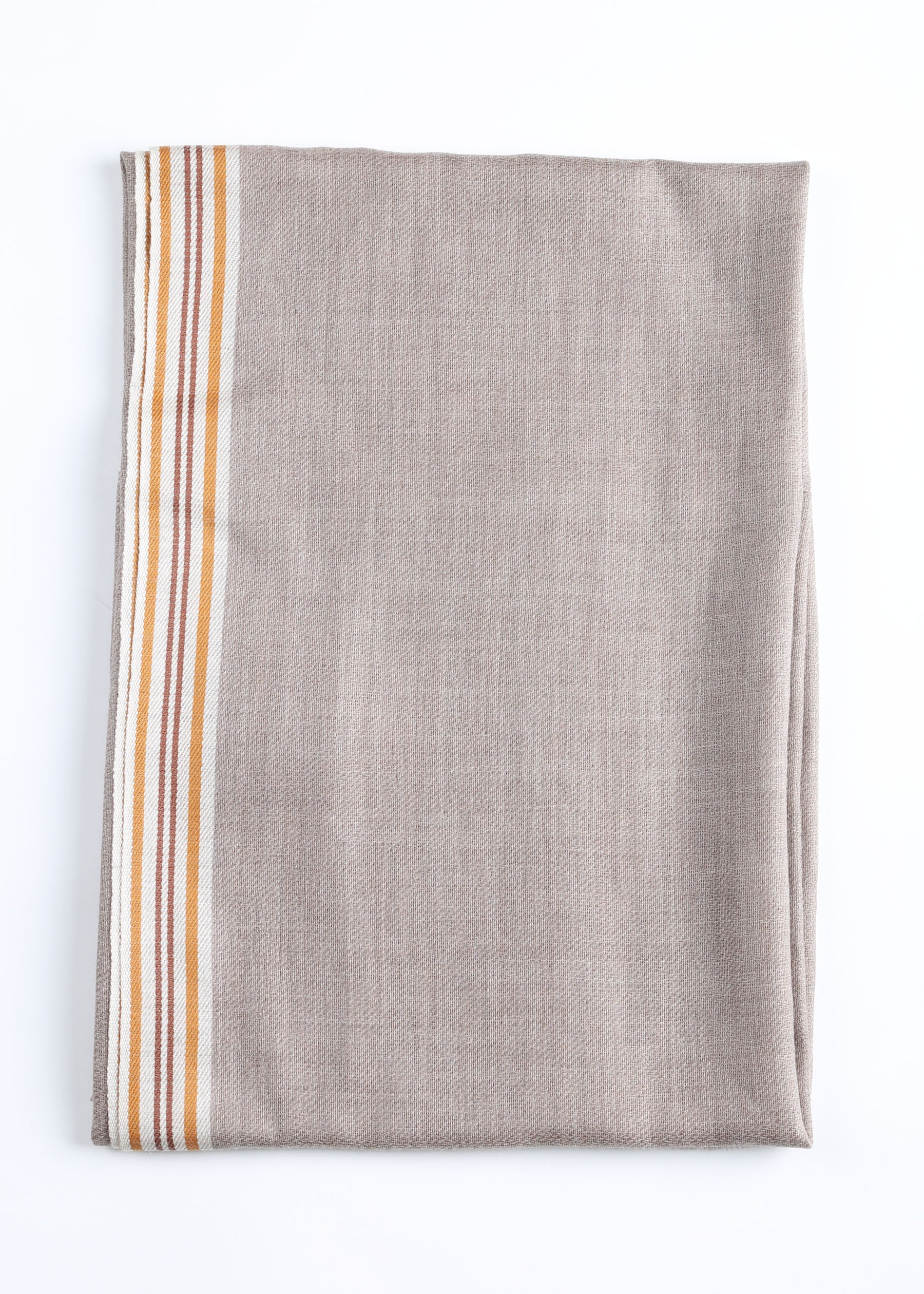 Ombra Cashmere Scar with Stripes