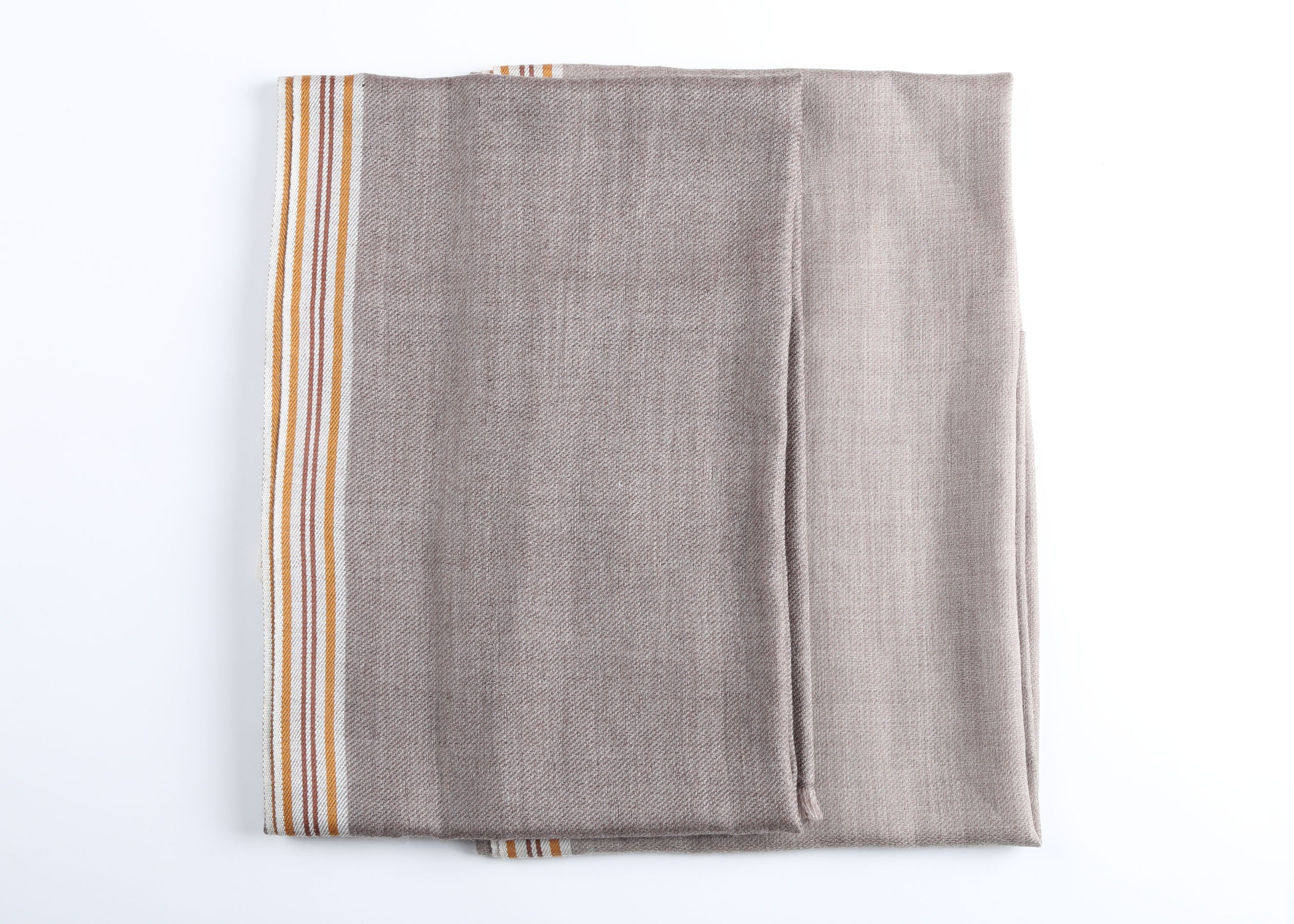 Ombra Cashmere Scar with Stripes