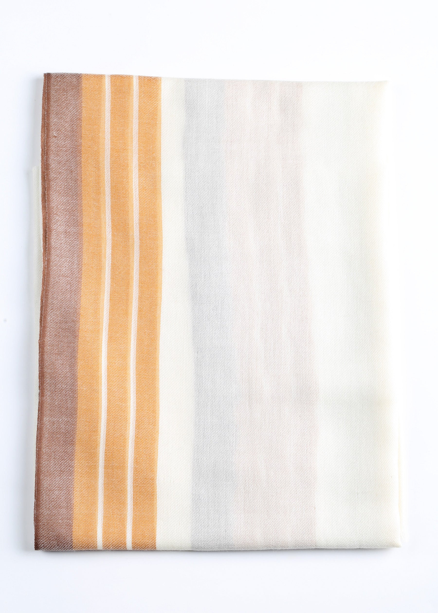 Riva Cashmere Scarf with Stripes