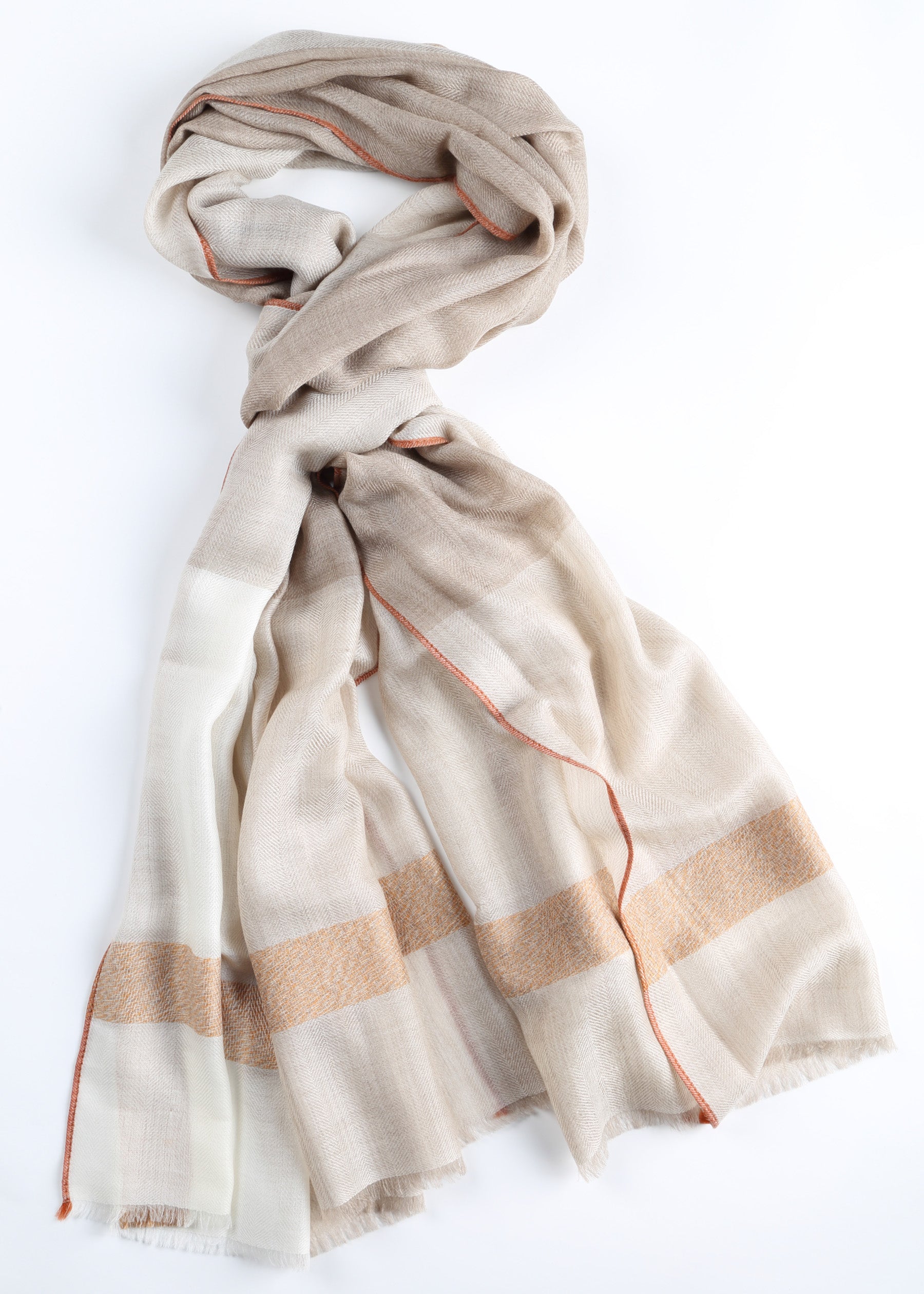 Toscana Plaid Cashmere Shawl