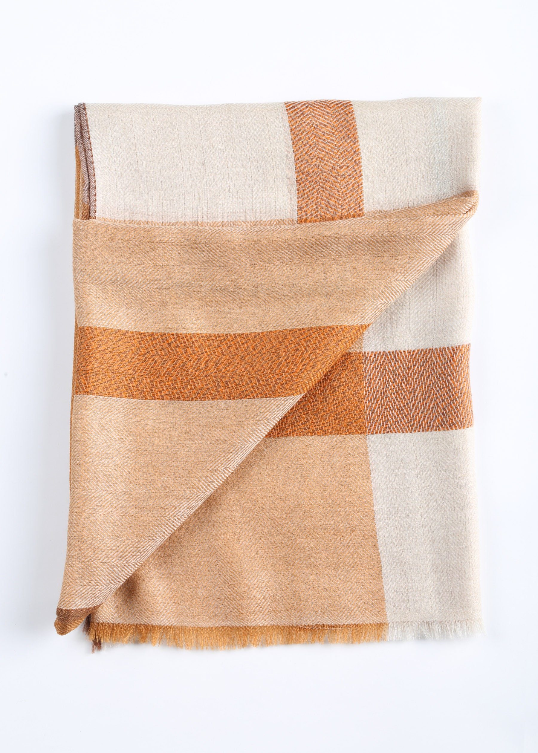 Toscana Plaid Cashmere Shawl