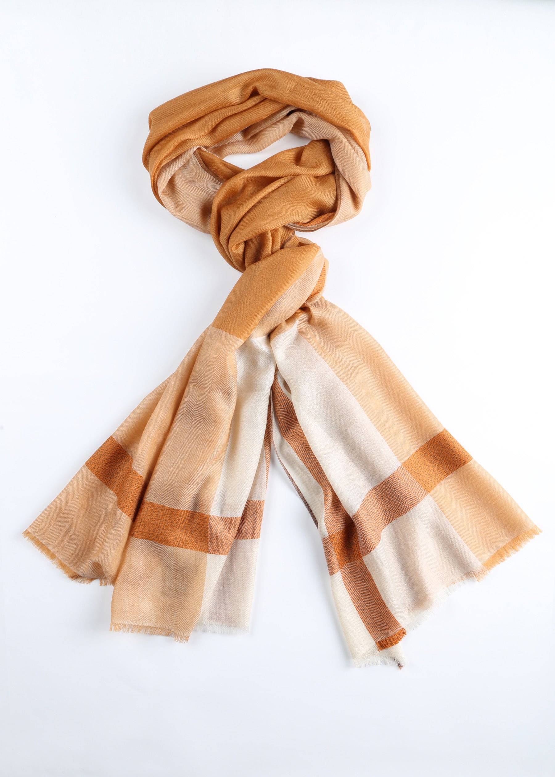 Toscana Plaid Cashmere Shawl