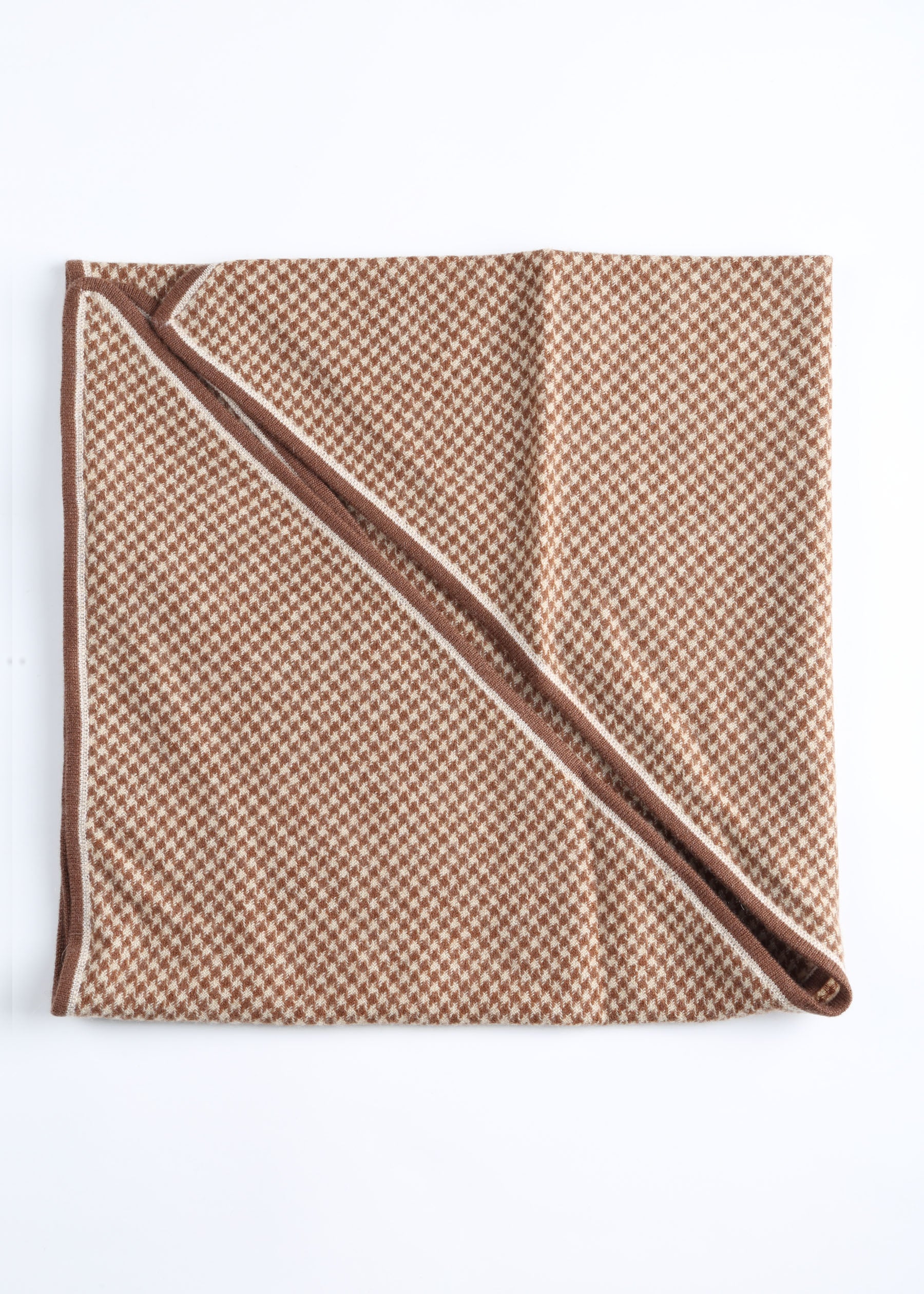 Checked Cashmere Scarf