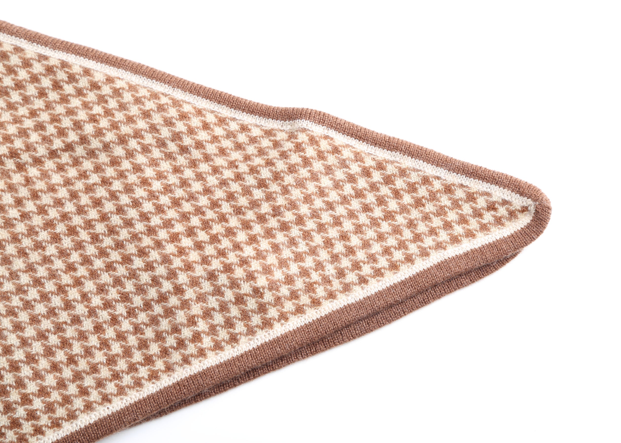 Checked Cashmere Scarf