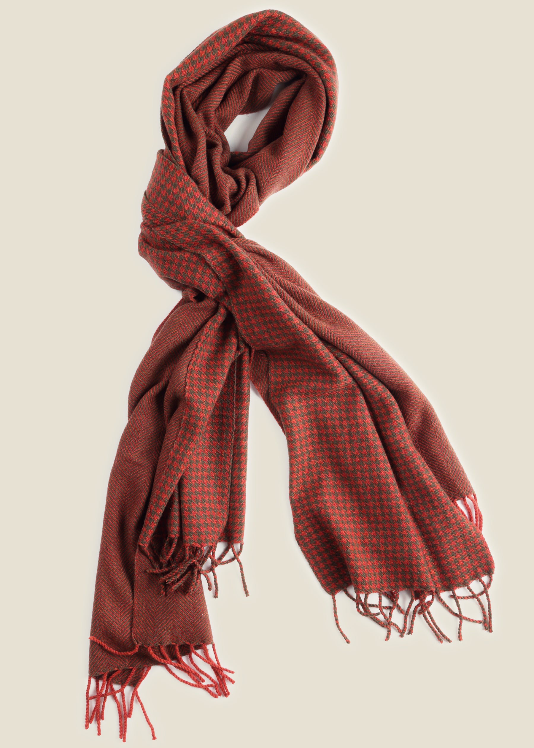 Rosso Cashmere Shawl