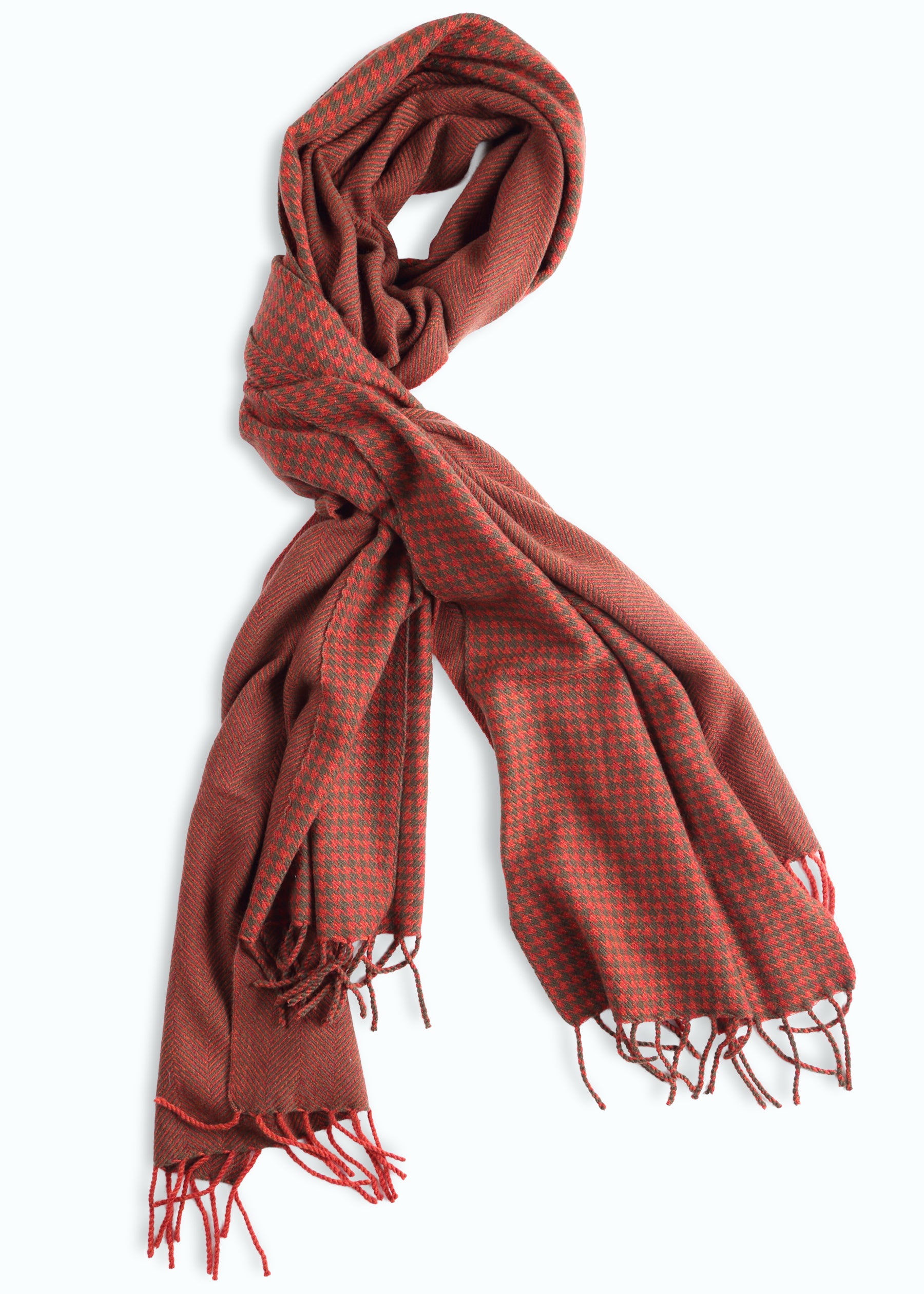 Rosso Cashmere Shawl