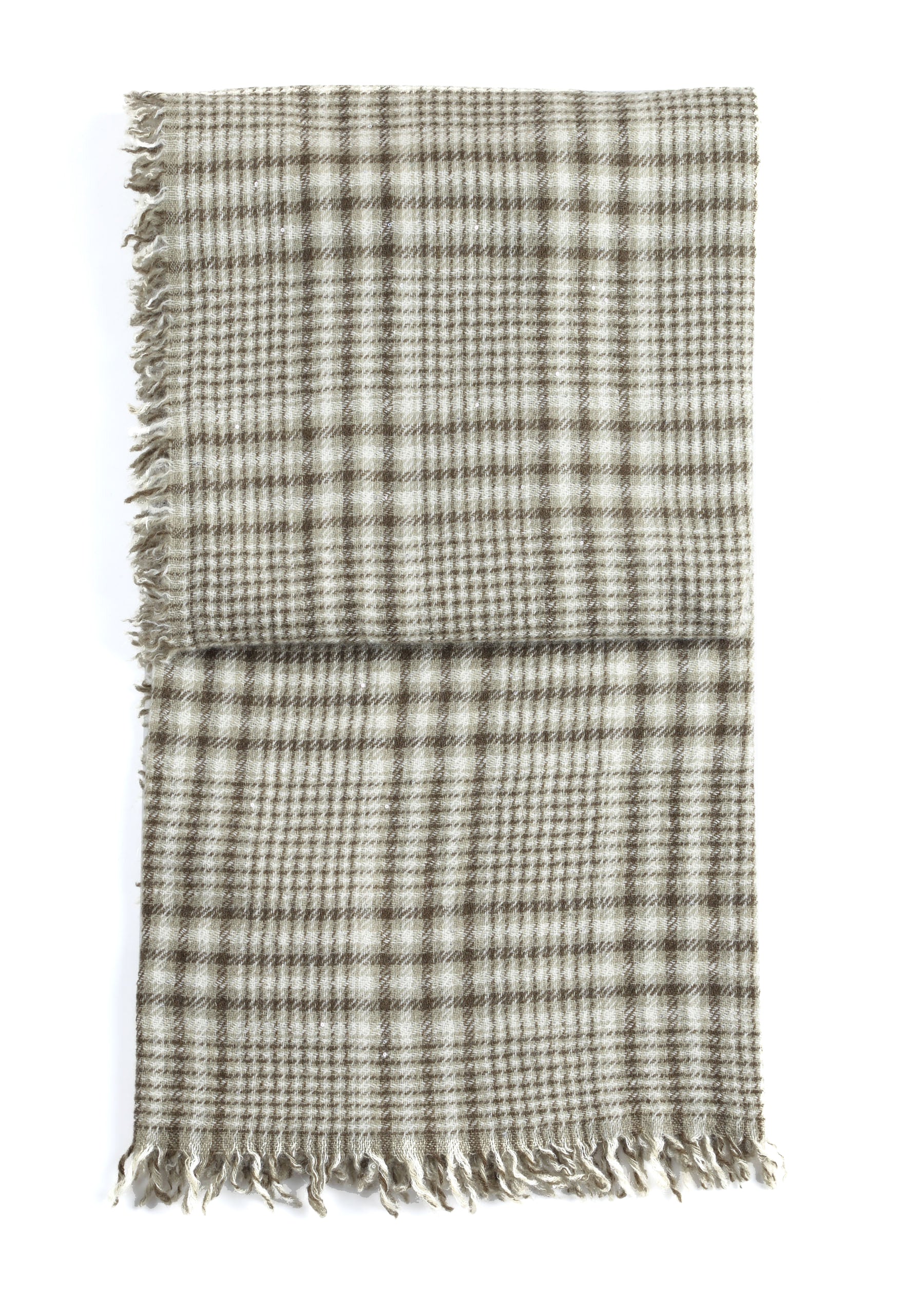 Alpino Plaid Cashmere Shawl