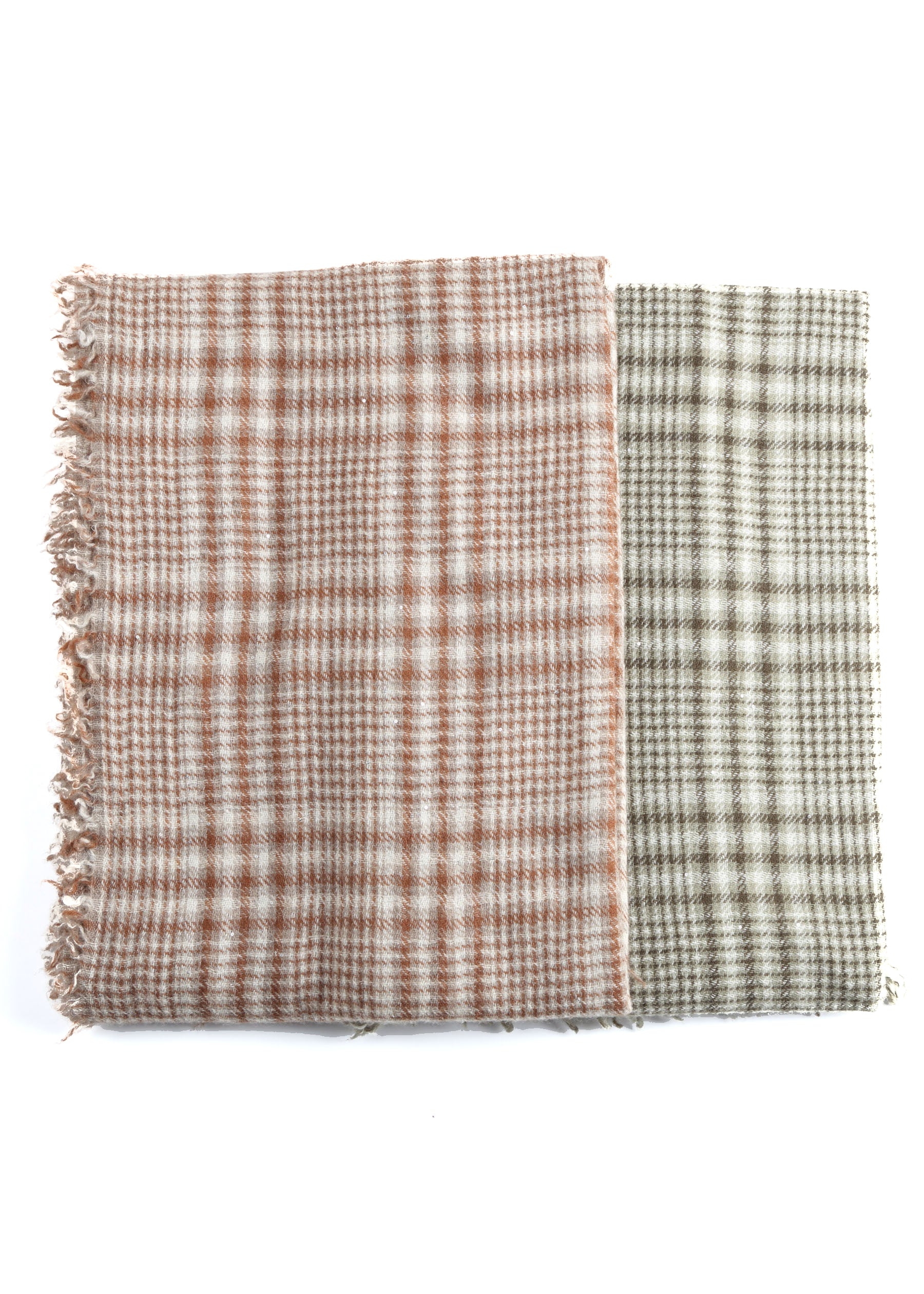 Alpino Plaid Cashmere Shawl