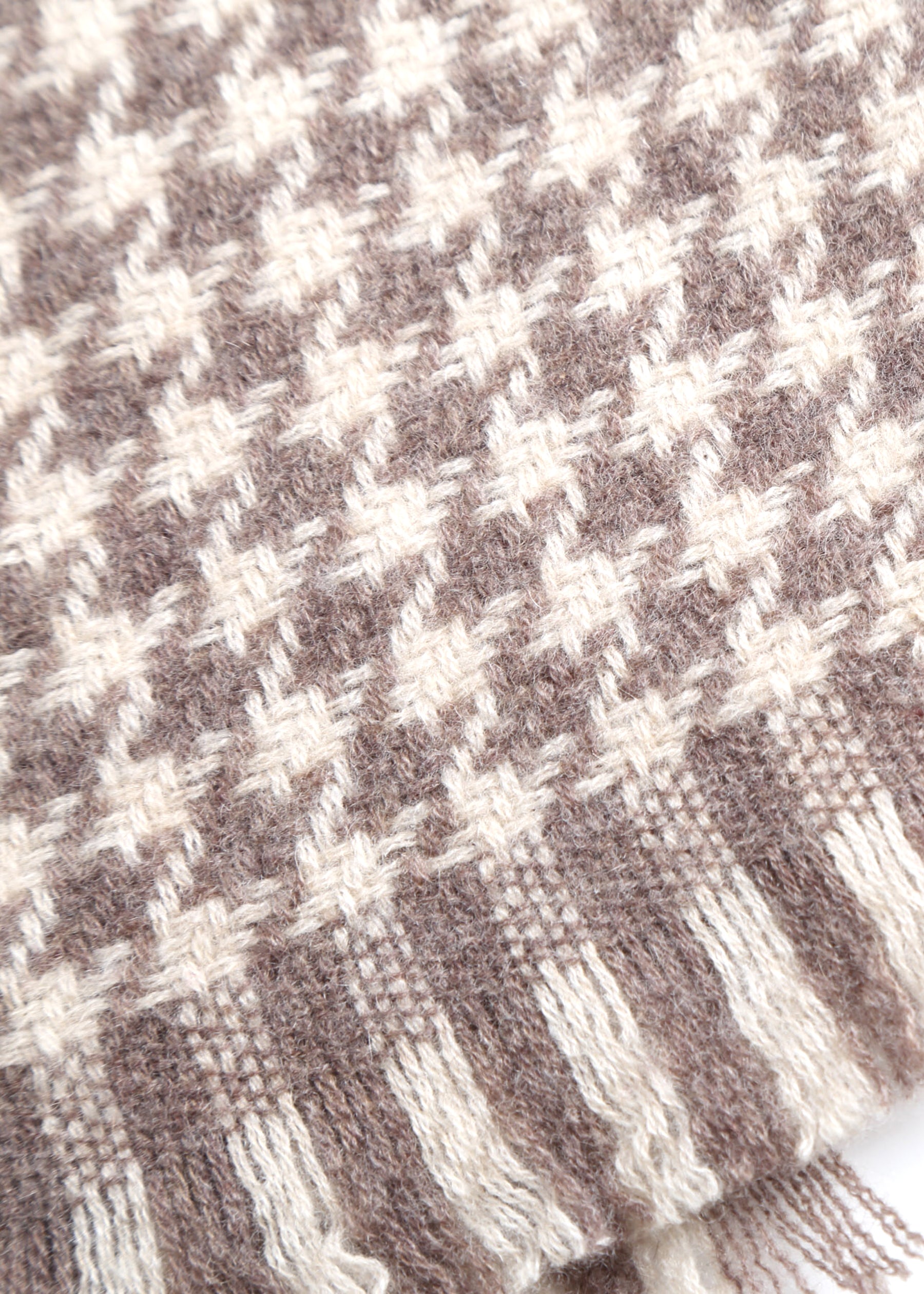 Allegra Houndstooth Shawl