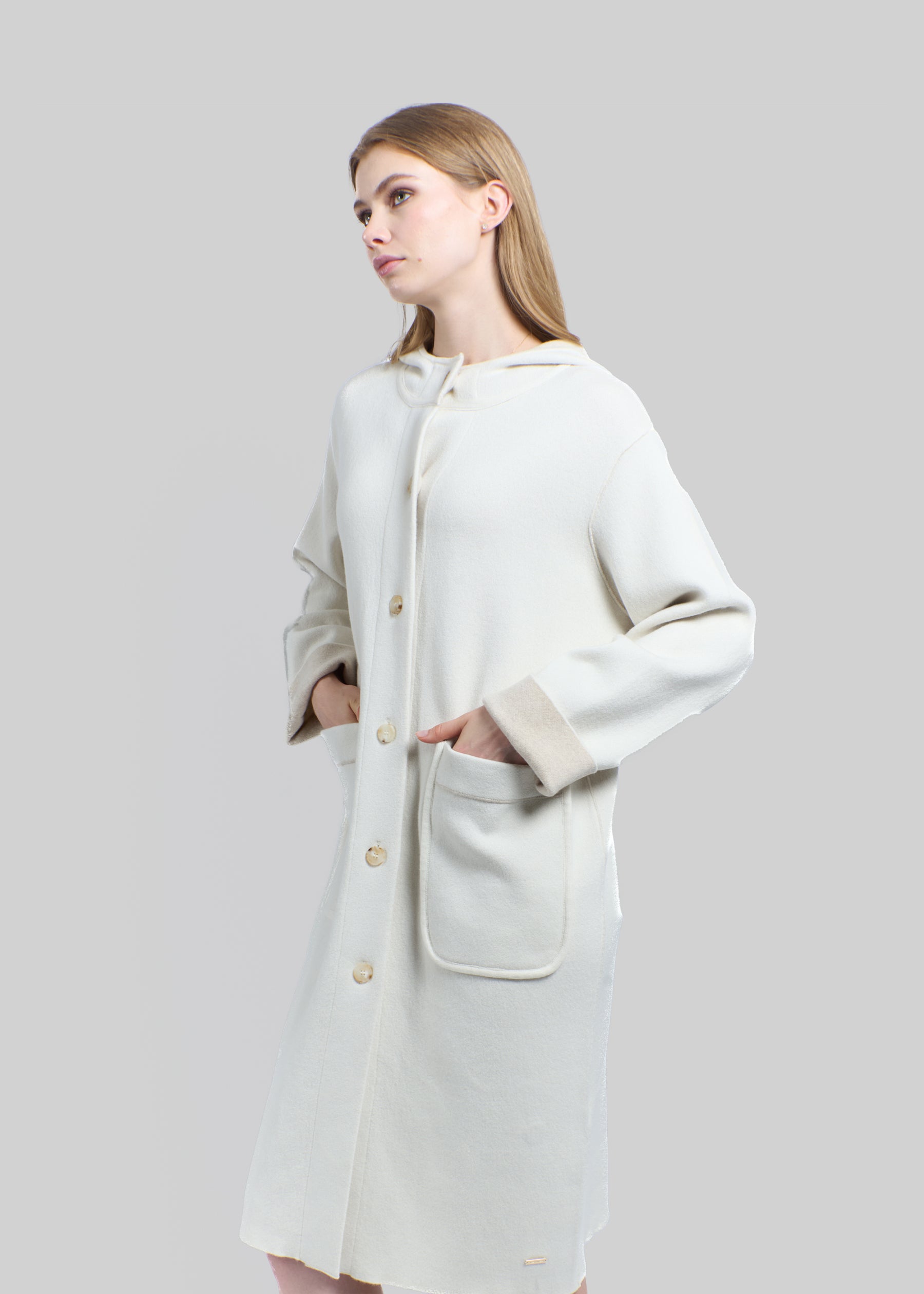 Sogno Hooded Cashmere Coat